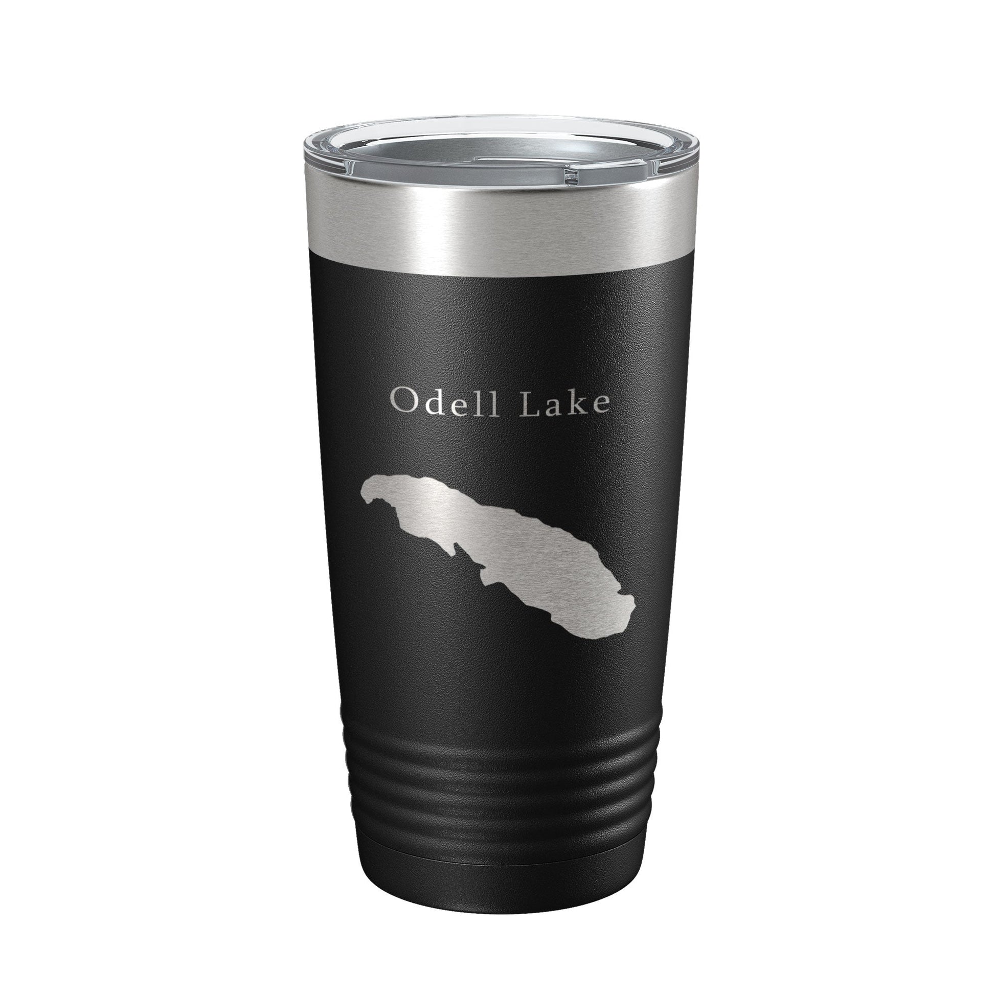 Odell Lake Map Tumbler Travel Mug Insulated Laser Engraved Coffee Cup Oregon 20 oz-5