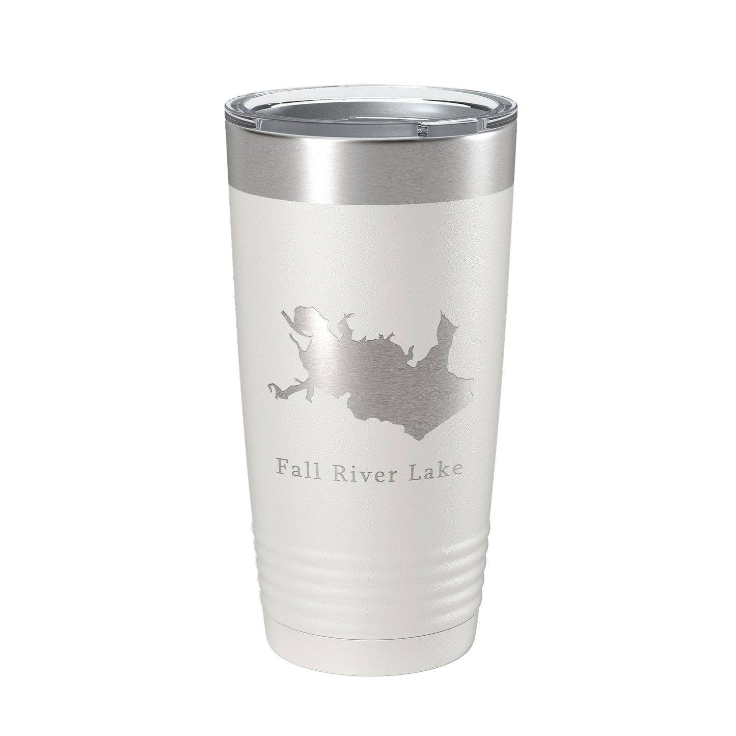 Fall River Lake Map Tumbler Travel Mug Insulated Laser Engraved Coffee Cup Kansas 20 oz-7
