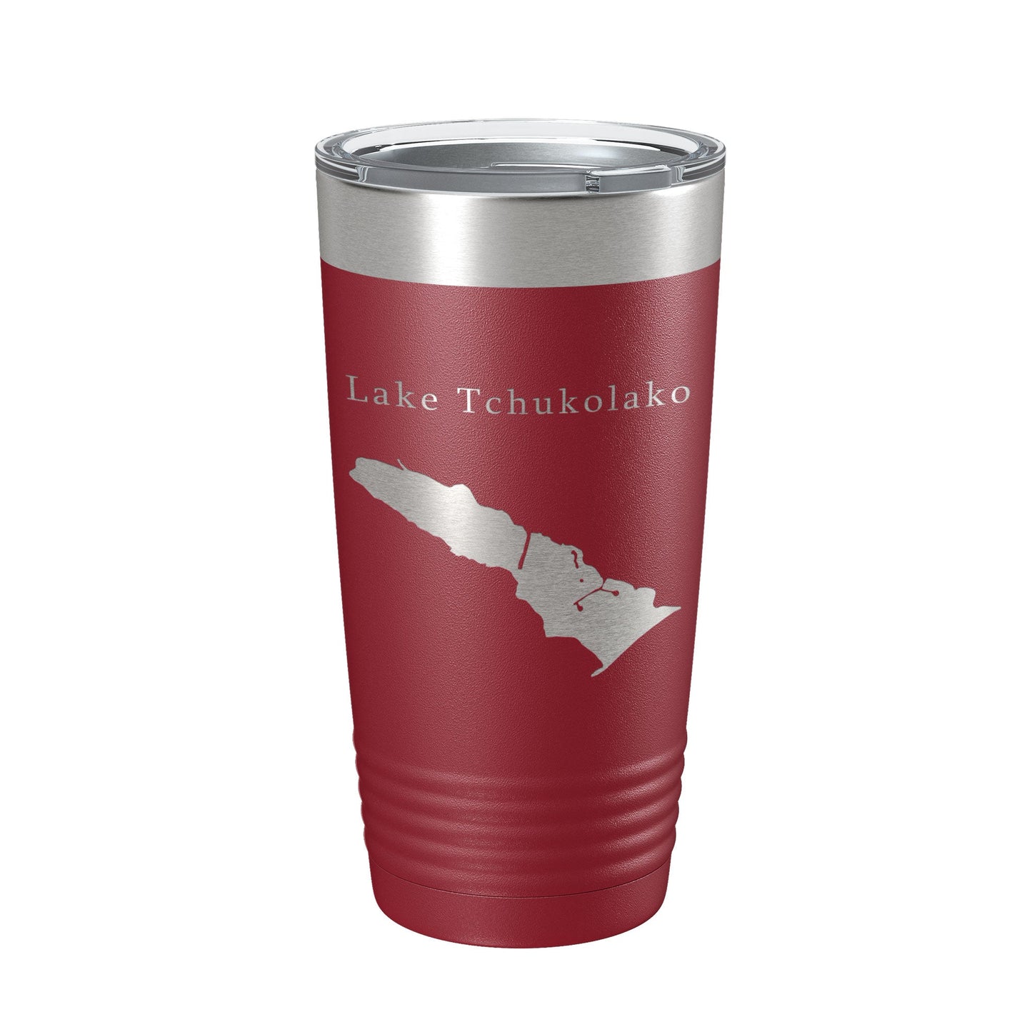 Lake Tchukolako Map Tumbler Travel Mug Insulated Laser Engraved Coffee Cup Georgia 20 oz-18