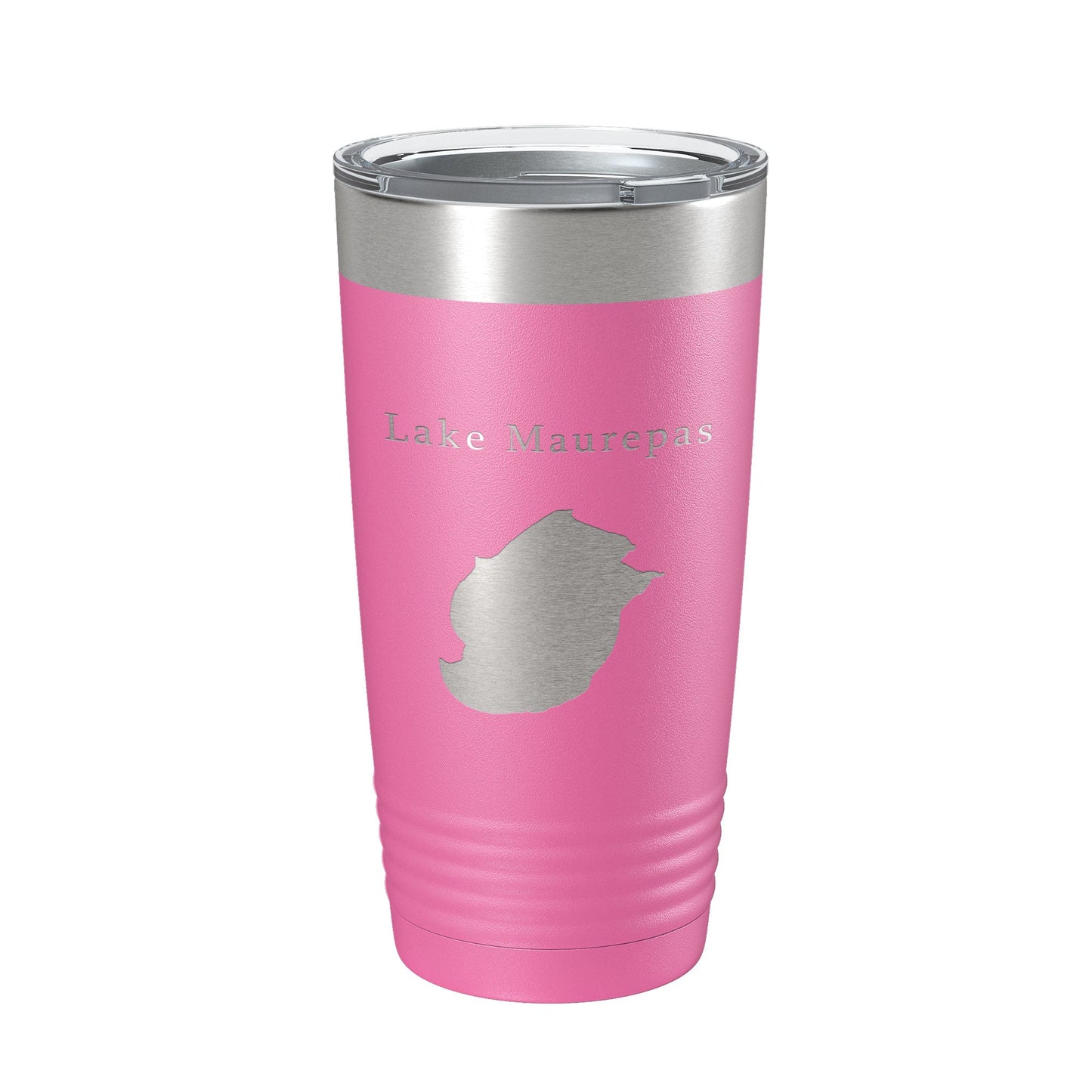 Lake Maurepas Map Tumbler Travel Mug Insulated Laser Engraved Coffee Cup Louisiana 20 oz-11
