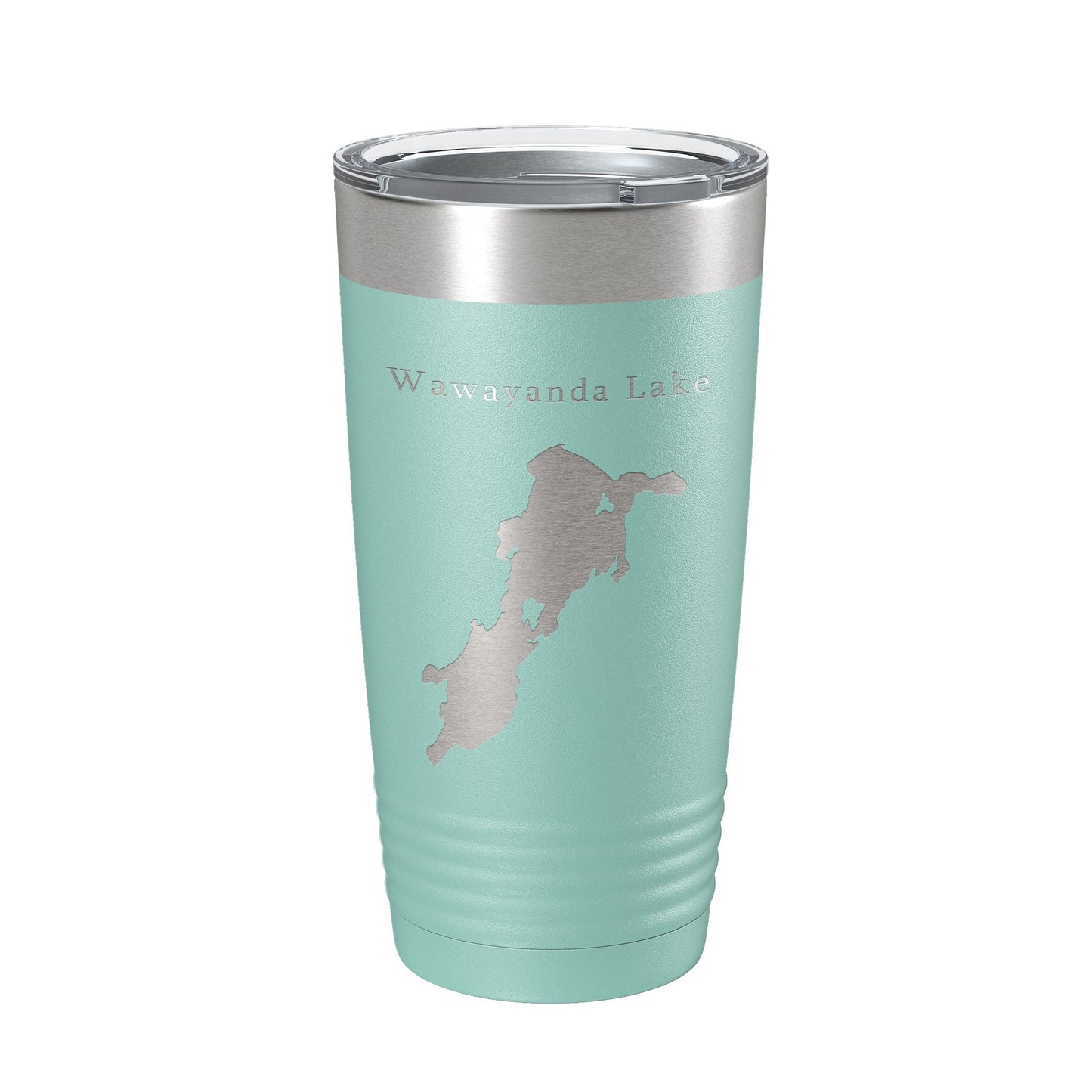 Wawayanda Lake Map Tumbler Travel Mug Insulated Laser Engraved Coffee Cup New Jersey 20 oz-12