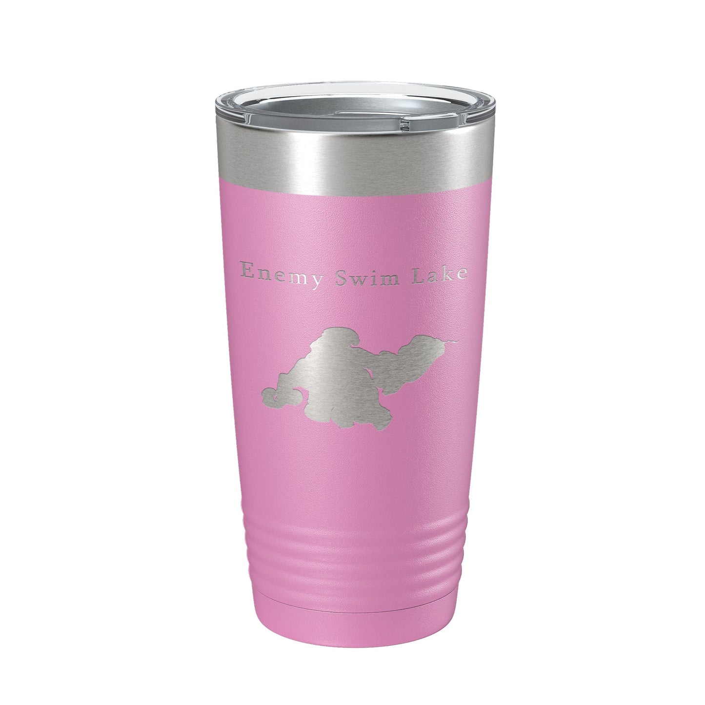 Enemy Swim Lake Map Tumbler Travel Mug Insulated Laser Engraved Coffee Cup South Dakota 20 oz-14