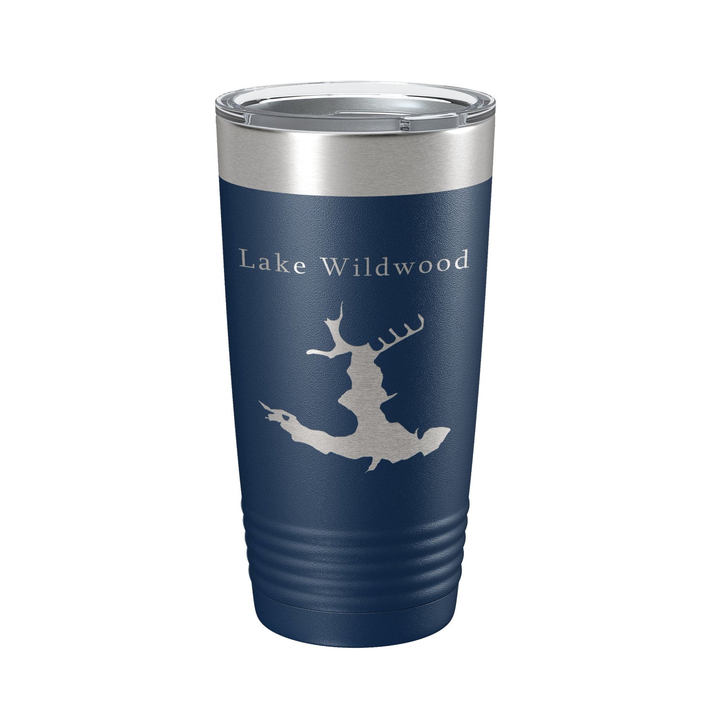 Lake Wildwood Map Tumbler Travel Mug Insulated Laser Engraved Coffee Cup Georgia 20 oz-2
