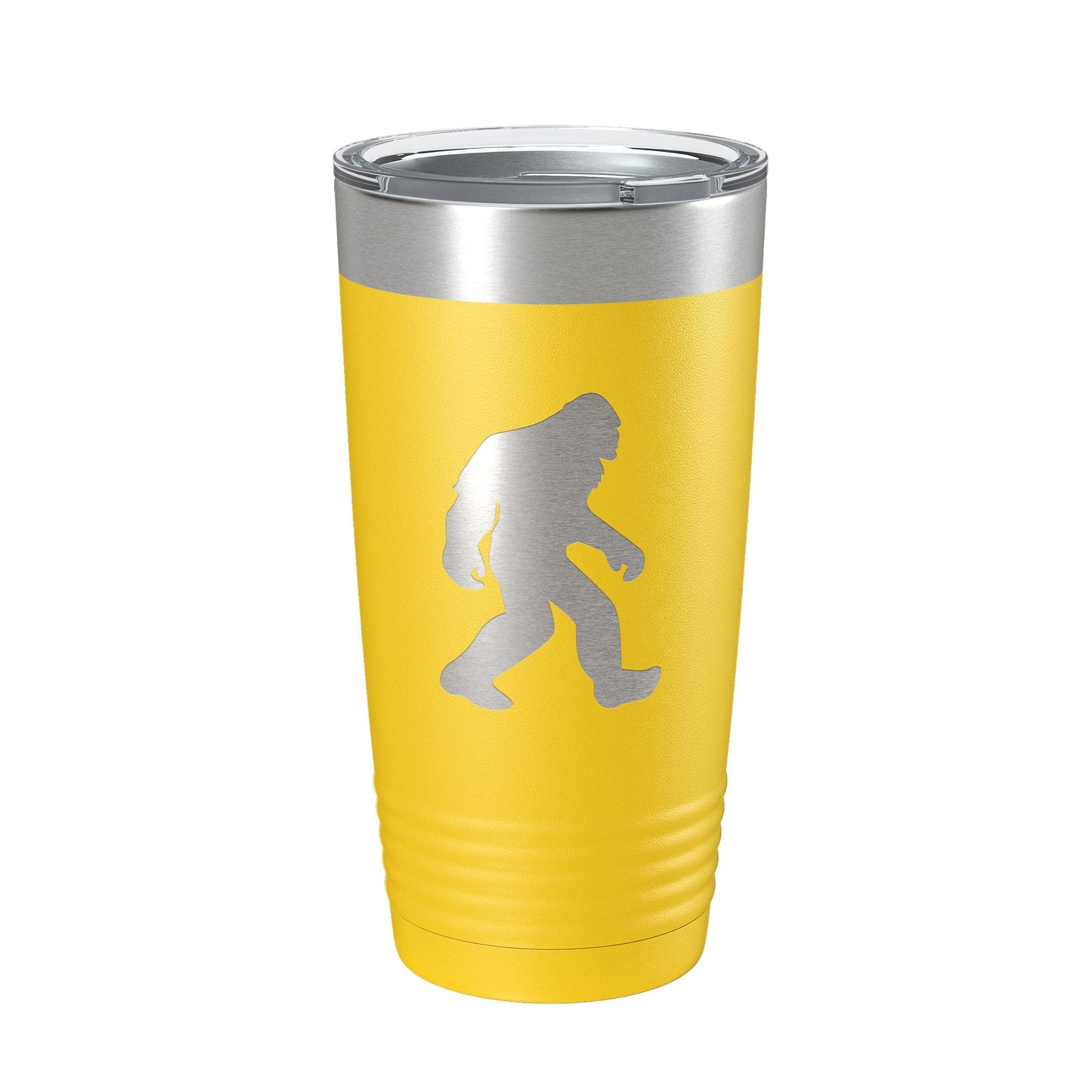 Bigfoot Tumbler Sasquatch Travel Mug Insulated Laser Engraved Coffee Cup Outdoorsman Gift Bigfoot Shadow Yeti Silhouette 20 oz-19