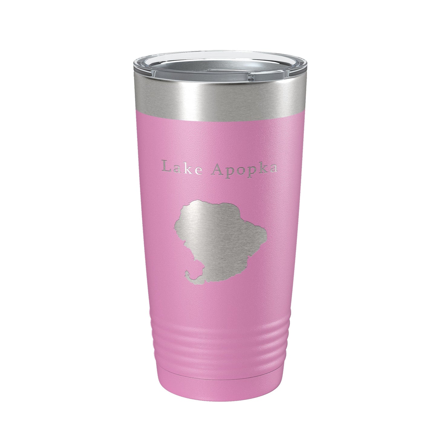 Lake Apopka Map Tumbler Travel Mug Insulated Laser Engraved Coffee Cup Florida 20 oz-14
