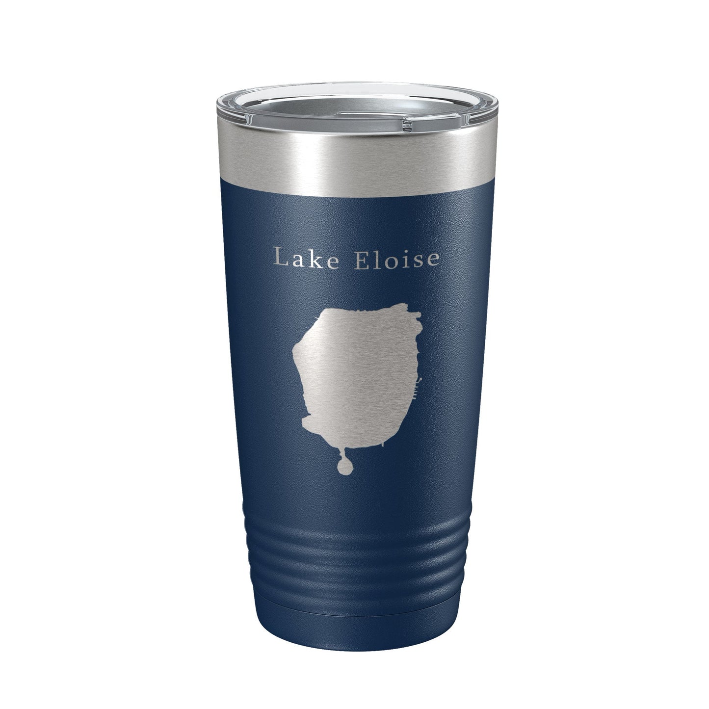 Lake Eloise Map Tumbler Travel Mug Insulated Laser Engraved Coffee Cup Florida 20 oz-2