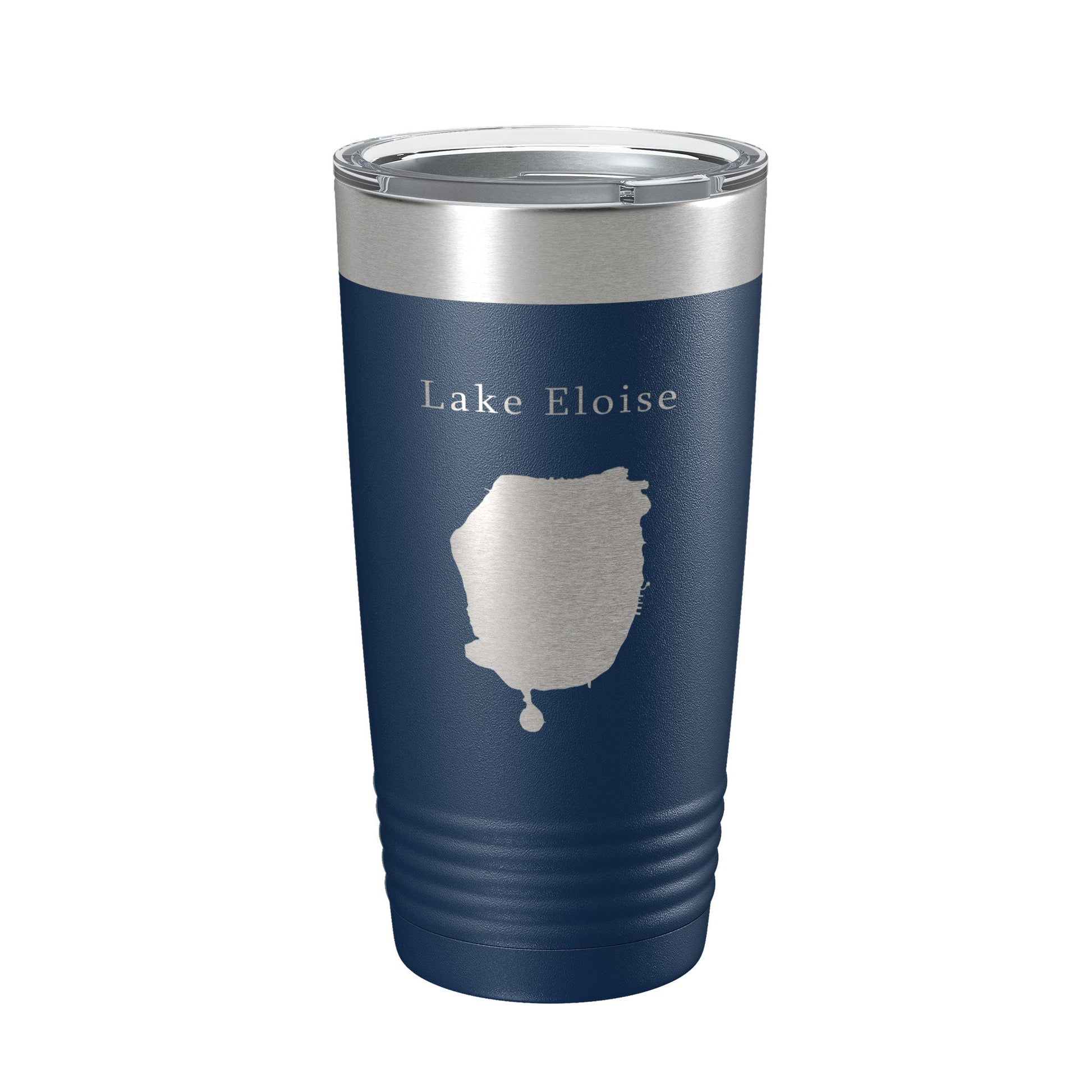 Lake Eloise Map Tumbler Travel Mug Insulated Laser Engraved Coffee Cup Florida 20 oz-2