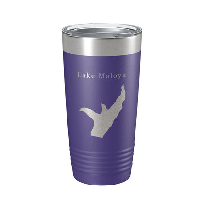Lake Maloya Map Tumbler Travel Mug Insulated Laser Engraved Coffee Cup New Mexico Colorado 20 oz-15