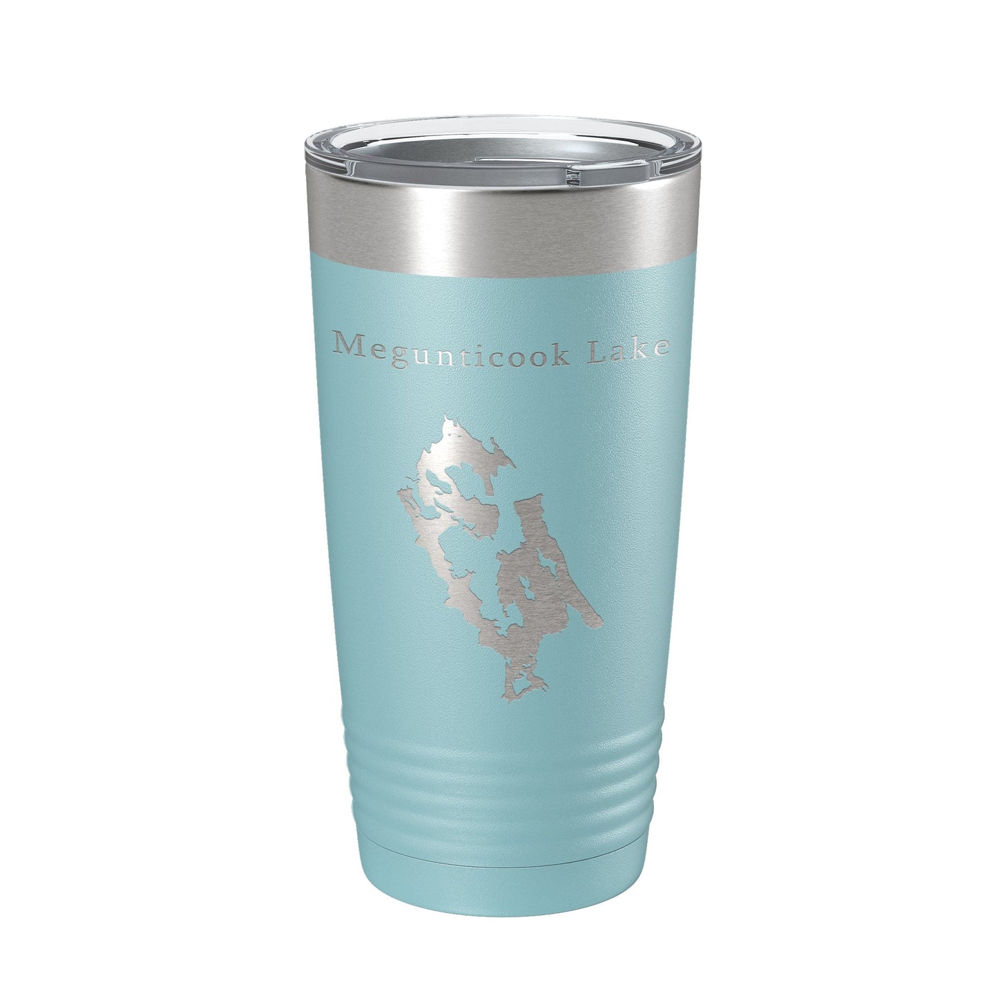 Megunticook Lake Map Tumbler Travel Mug Insulated Laser Engraved Coffee Cup Maine 20 oz-13