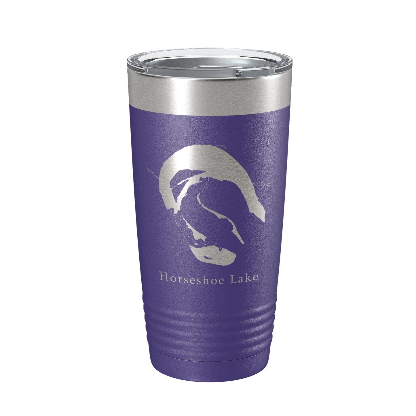 Horseshoe Porter & Mud Lakes Map Tumbler Travel Mug Insulated Laser Engraved Coffee Cup Arkansas 20 oz-15