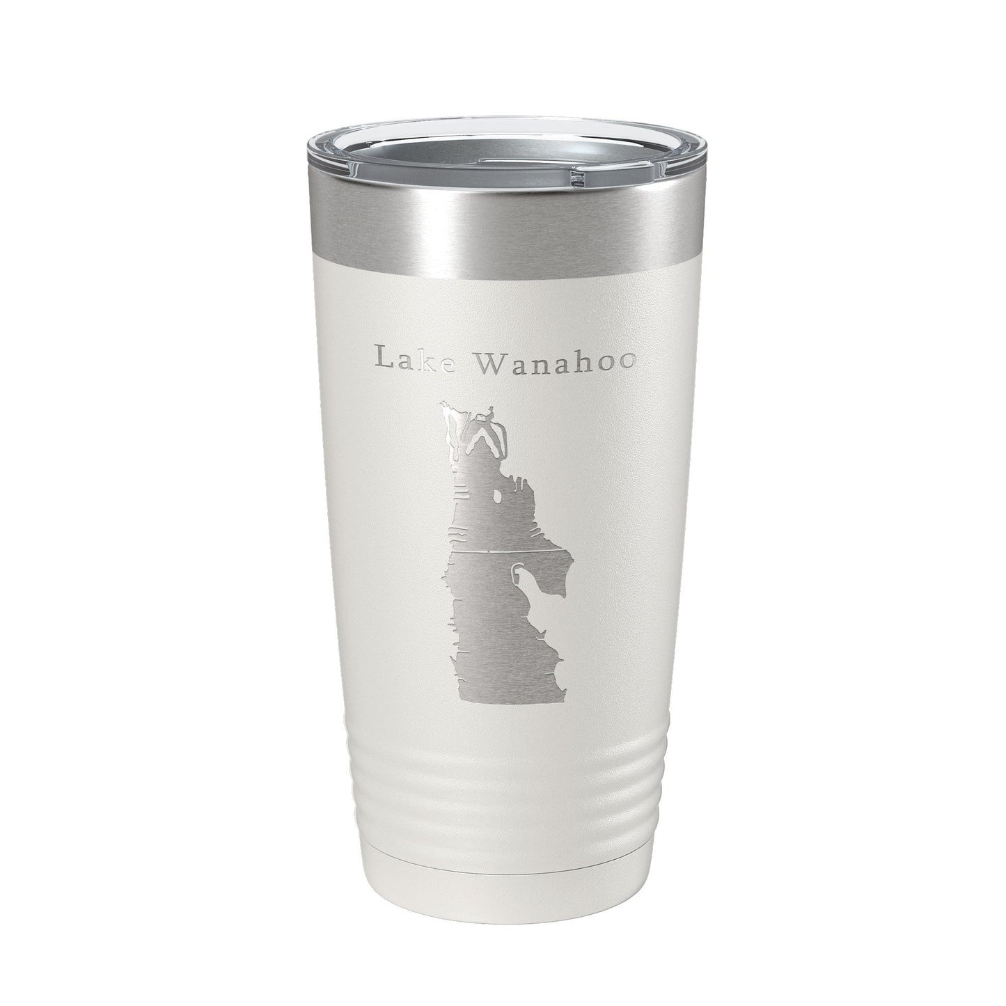 Lake Wanahoo Map Tumbler Travel Mug Insulated Laser Engraved Coffee Cup Nebraska 20 oz-7