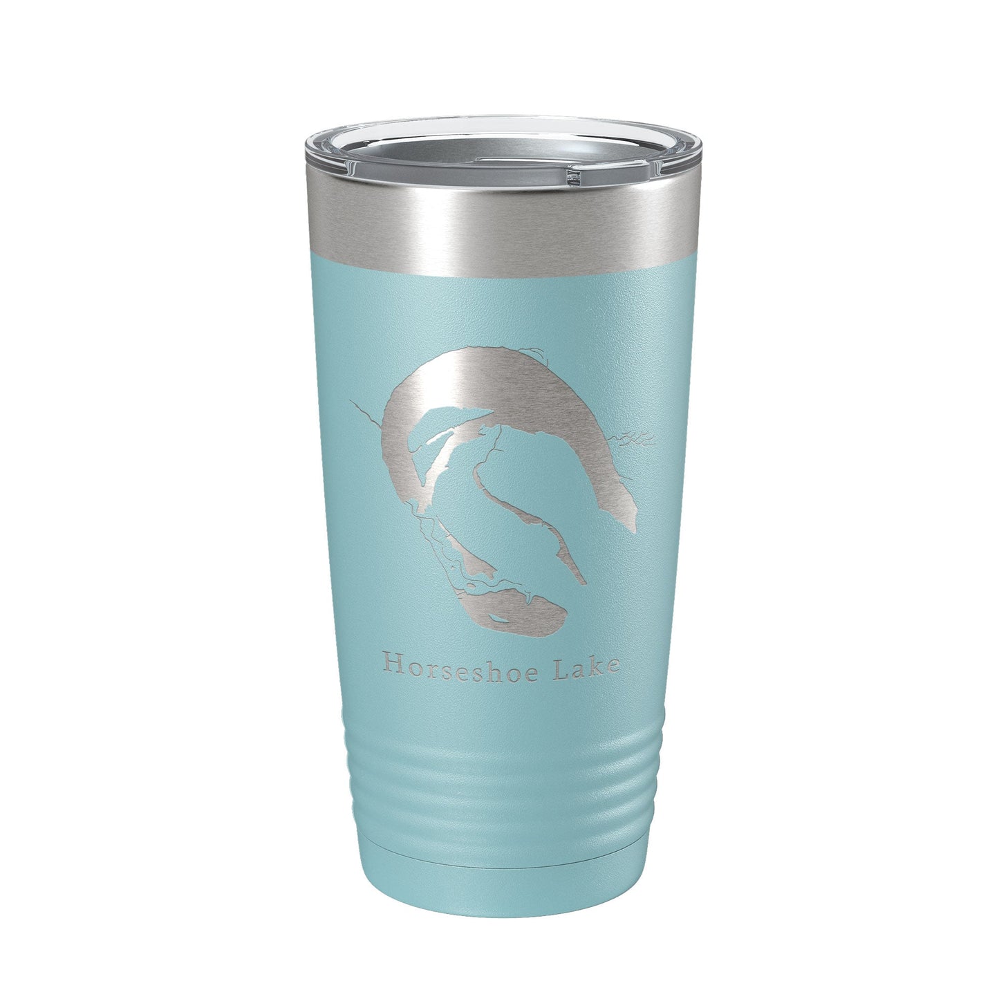 Horseshoe Porter & Mud Lakes Map Tumbler Travel Mug Insulated Laser Engraved Coffee Cup Arkansas 20 oz-13