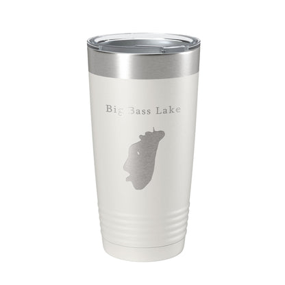 Big Bass Lake Map Tumbler Travel Mug Insulated Laser Engraved Coffee Cup Pennsylvania 20 oz-7