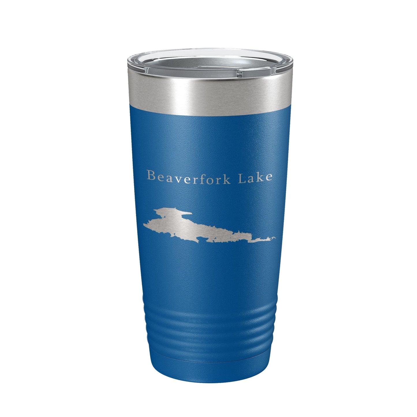 Beaverfork Lake Map Tumbler Travel Mug Insulated Laser Engraved Coffee Cup Arkansas 20 oz-6