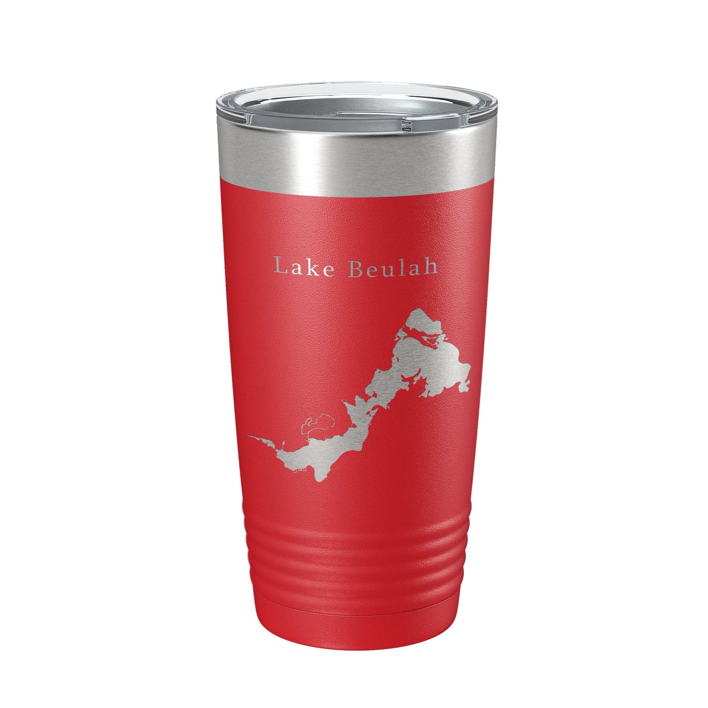 Lake Beulah Map Tumbler Travel Mug Insulated Laser Engraved Coffee Cup Wisconsin 20 oz-10