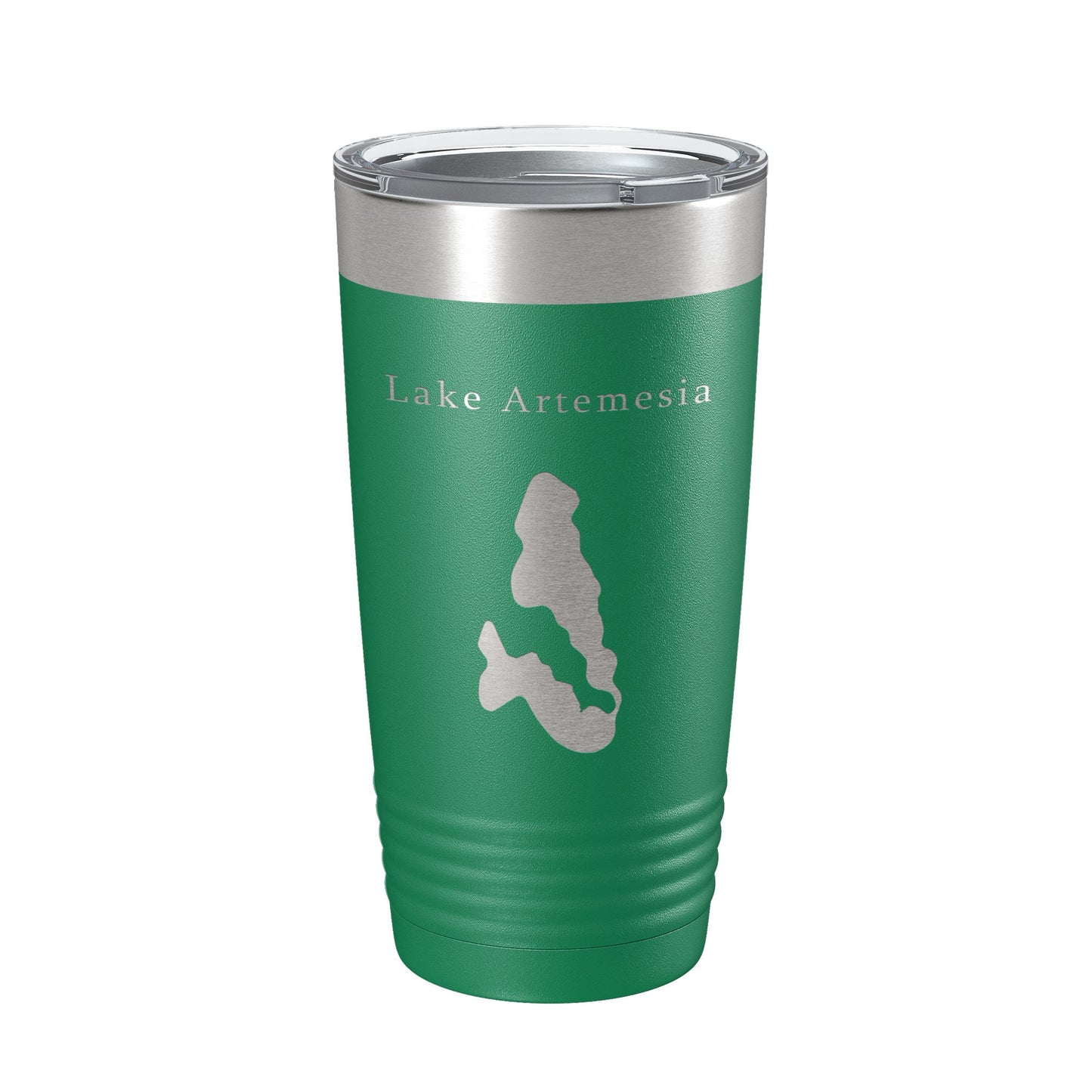 Lake Artemesia Map Tumbler Travel Mug Insulated Laser Engraved Coffee Cup Maryland 20 oz-9