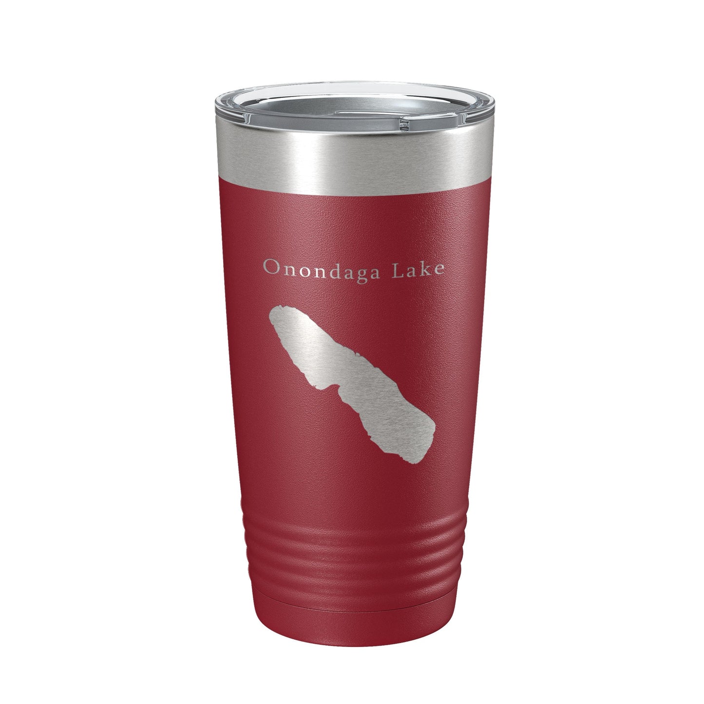 Onondaga Lake Map Tumbler Travel Mug Insulated Laser Engraved Coffee Cup Syracuse New York 20 oz-18