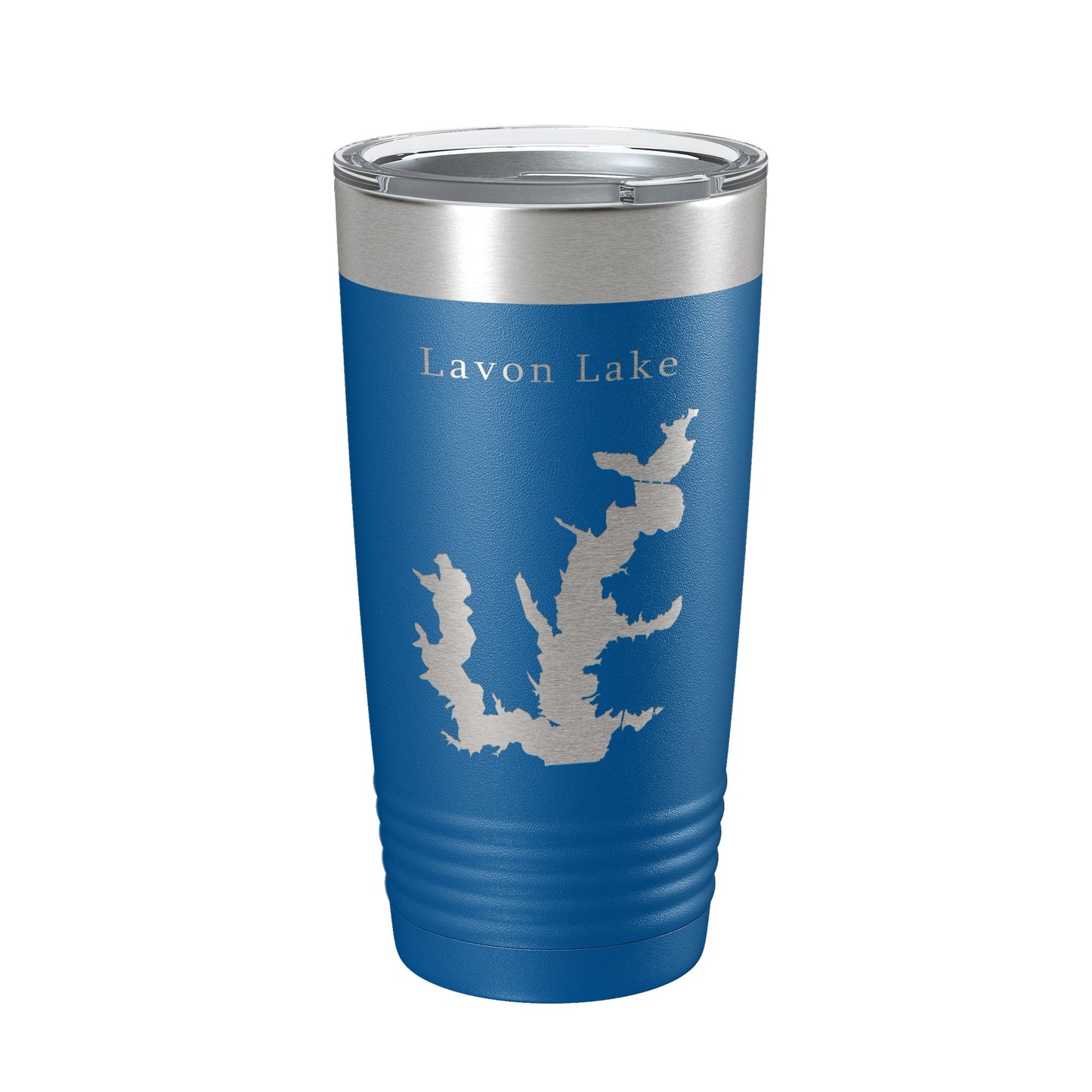 Lavon Lake Map Tumbler Travel Mug Insulated Laser Engraved Coffee Cup Texas 20 oz-6