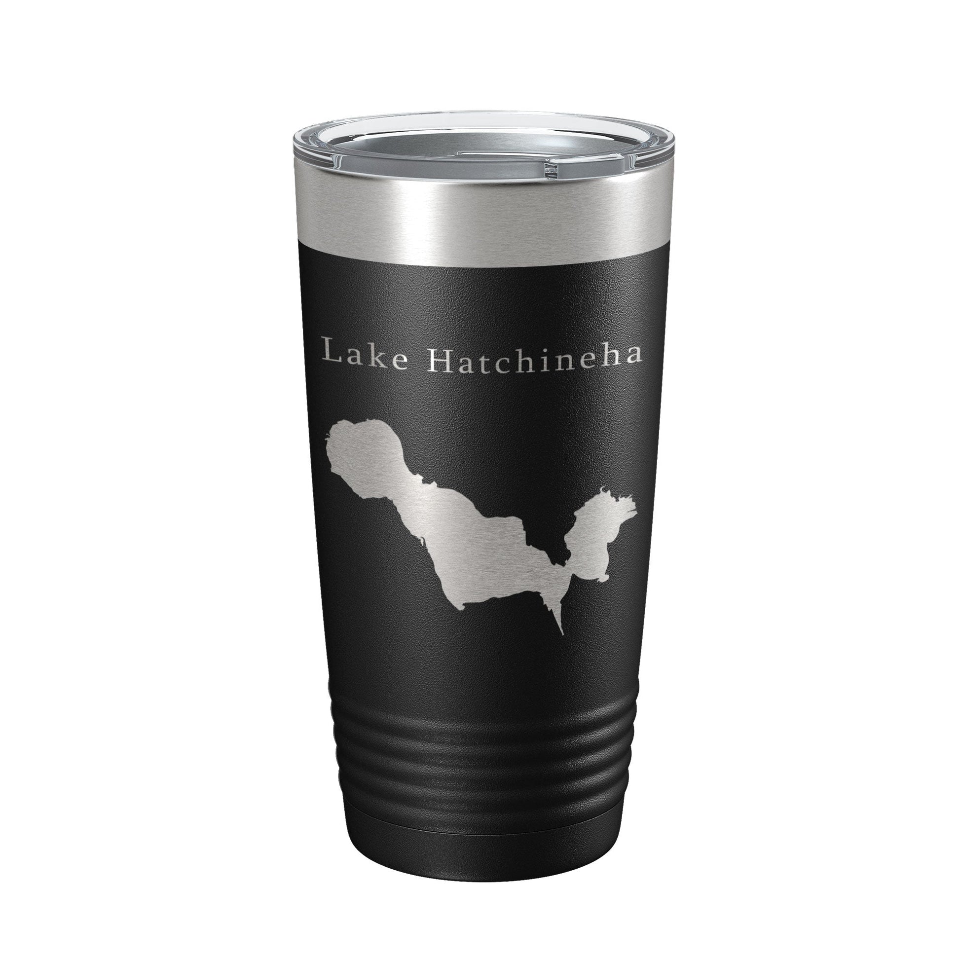 Lake Hatchineha Map Tumbler Travel Mug Insulated Laser Engraved Coffee Cup Florida 20 oz-0