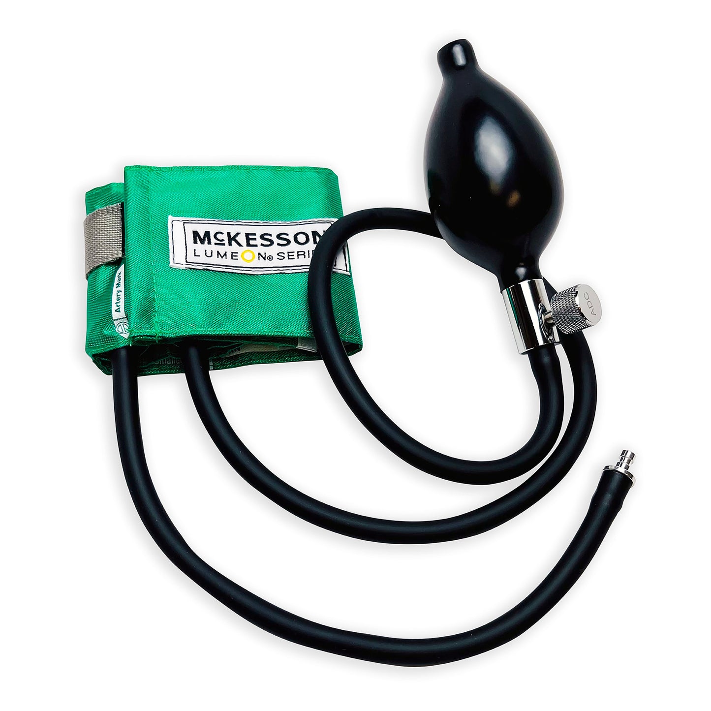 Reusable Blood Pressure Cuff and Bulb McKesson LUMEON™ 13.9 to 19.5 cm Arm Nylon Cuff Child Cuff