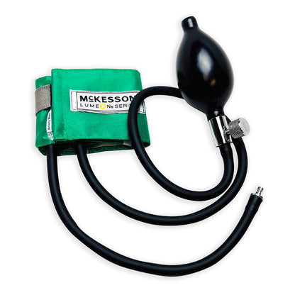 Reusable Blood Pressure Cuff and Bulb McKesson LUMEON™ 13.9 to 19.5 cm Arm Nylon Cuff Child Cuff