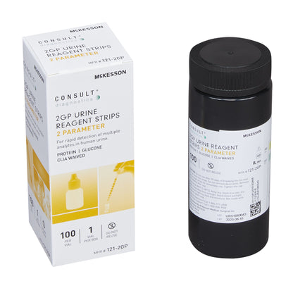 Urinalysis Reagent McKesson Consult™ Glucose, Protein For McKesson CONSULT 120 Ultra Urine Analyzer (MFR # 121-120)