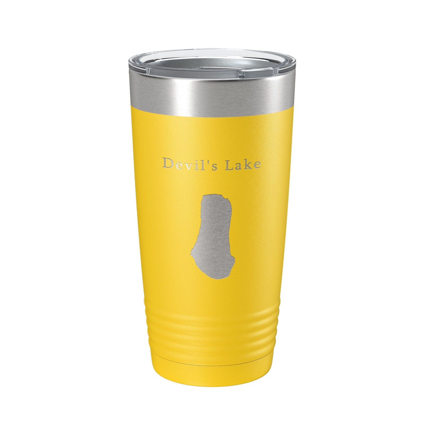 Devil's Lake Spirit Map Tumbler Travel Mug Insulated Laser Engraved Coffee Cup Baraboo Wisconsin 20 oz-19