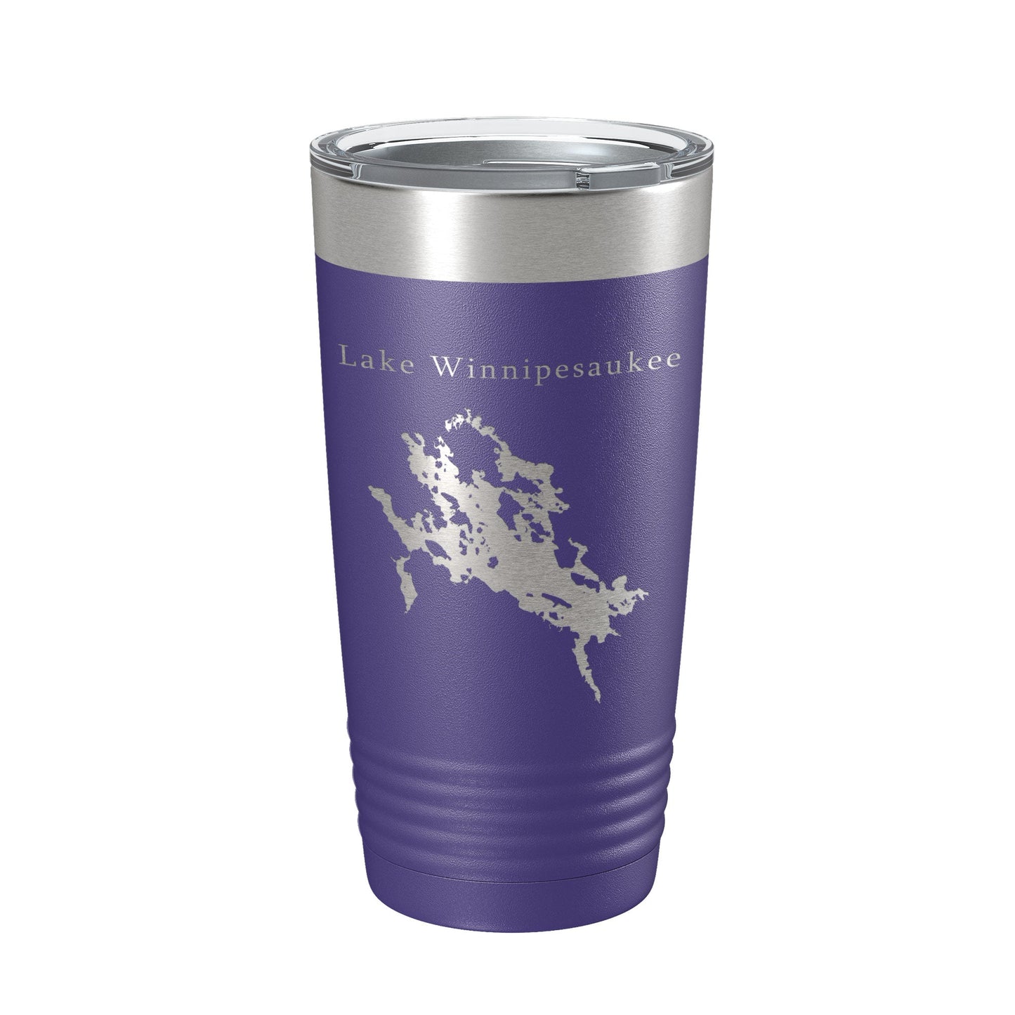 Lake Winnipesaukee Map Tumbler Travel Mug Insulated Laser Engraved Coffee Cup New Hampshire 20 oz-15