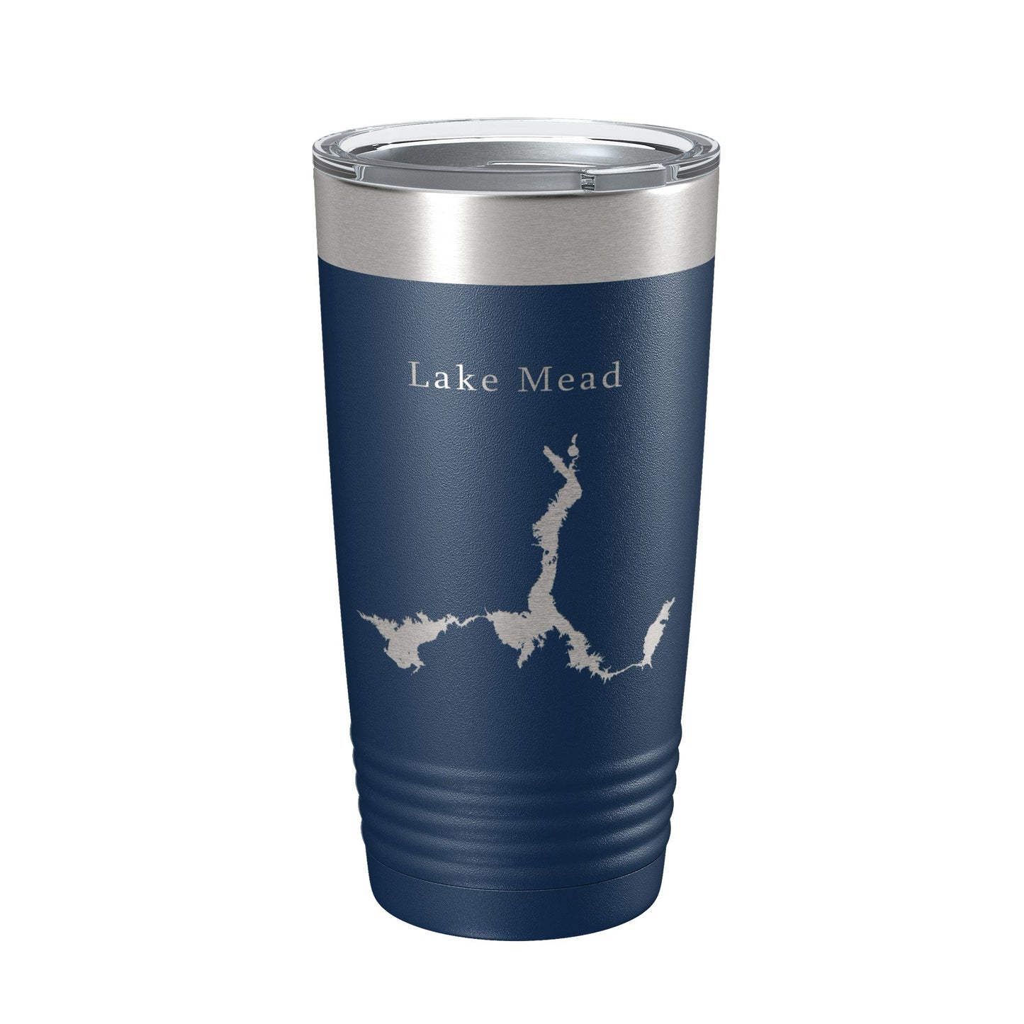Lake Mead Map Tumbler Travel Mug Insulated Laser Engraved Coffee Cup Arizona Nevada 20 oz-8