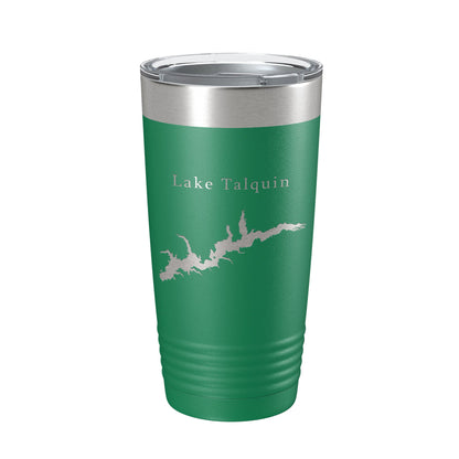 Lake Talquin Map Tumbler Travel Mug Insulated Laser Engraved Coffee Cup Florida 20 oz-9