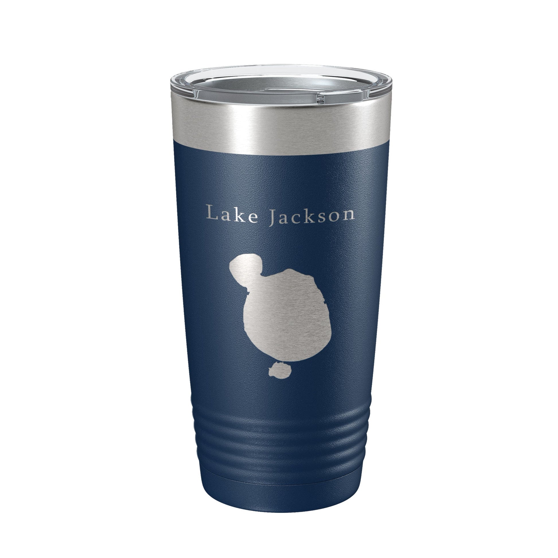 Lake Jackson Map Tumbler Travel Mug Insulated Laser Engraved Coffee Cup Sebring, FL 20 oz-2