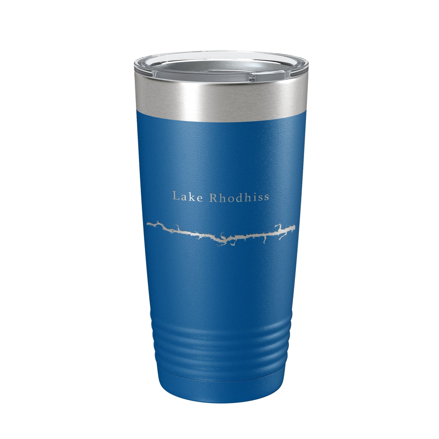 Lake Rhodhiss Map Tumbler Travel Mug Insulated Laser Engraved Coffee Cup North Carolina 20 oz-6