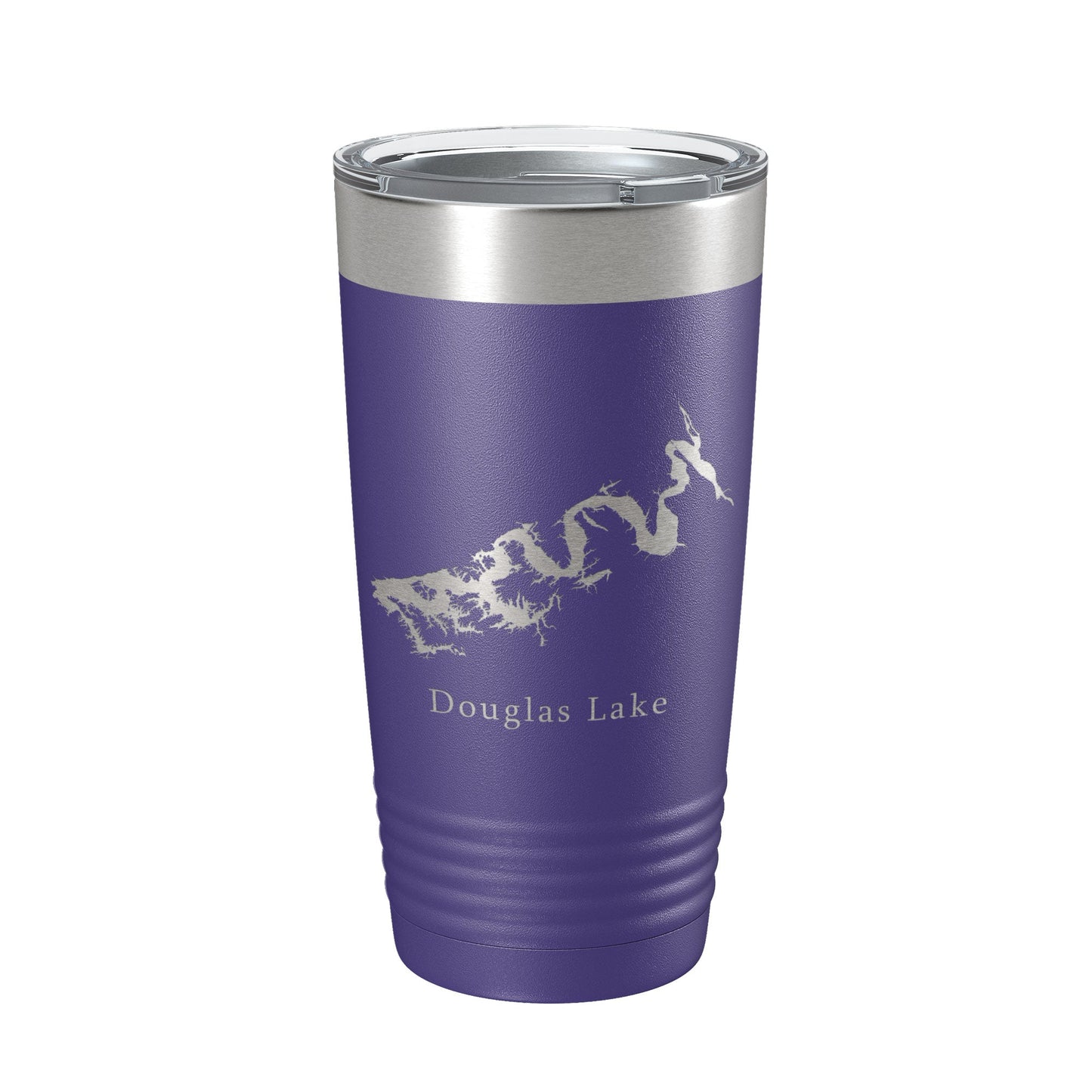 Douglas Lake Map Tumbler Travel Mug Insulated Laser Engraved Coffee Cup Tennessee 20 oz-15