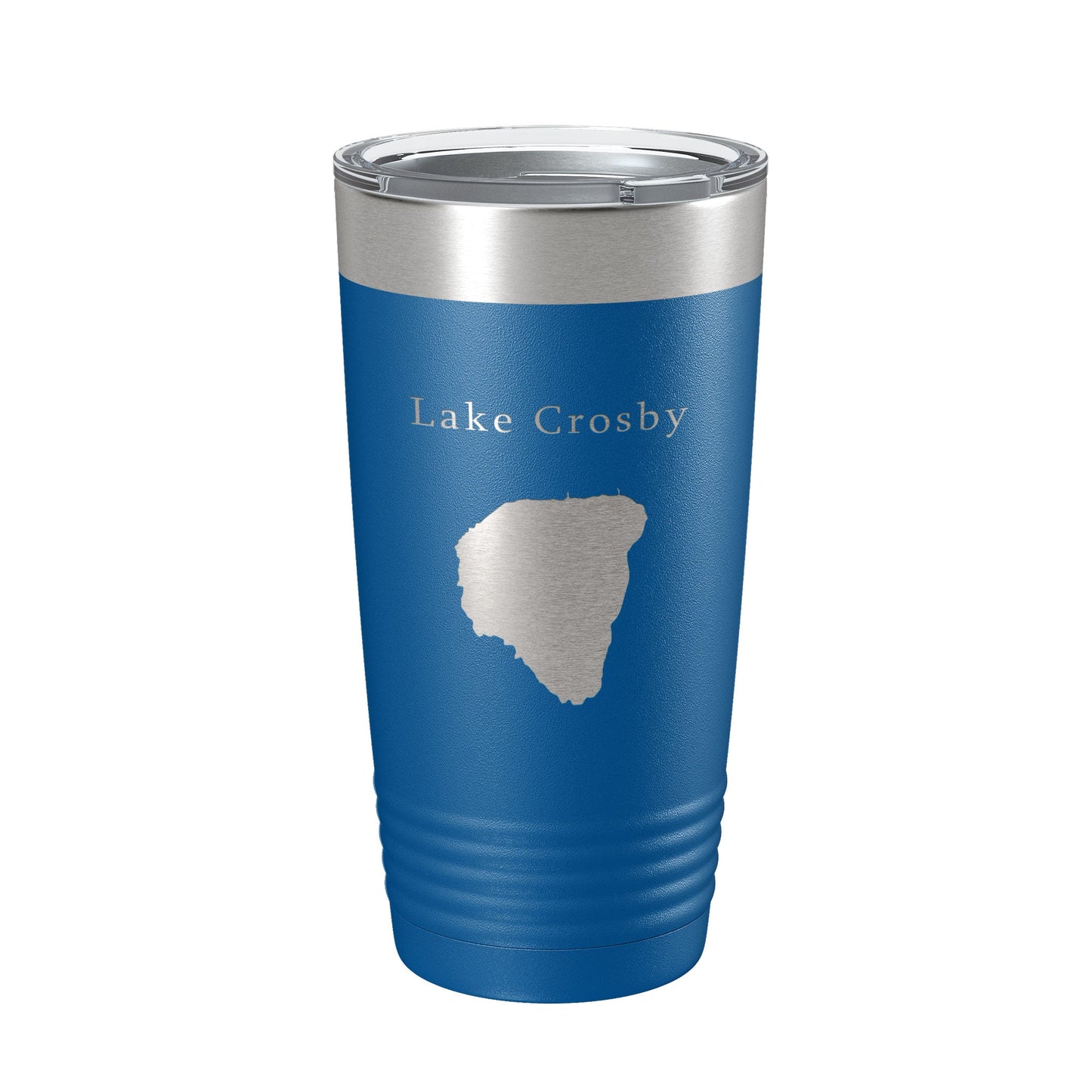 Lake Crosby Map Tumbler Travel Mug Insulated Laser Engraved Coffee Cup Florida 20 oz-6