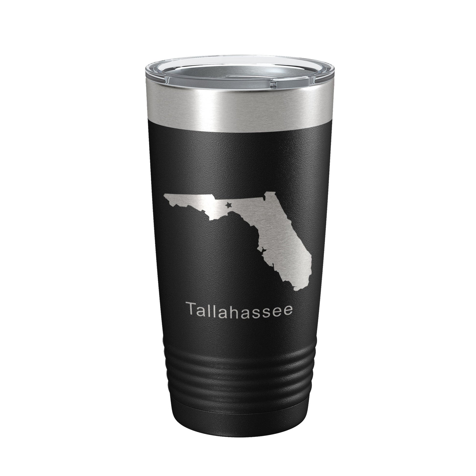 Tallahassee Home Star Tumbler Travel Mug Insulated Laser Engraved Coffee Cup Florida 20 oz-0