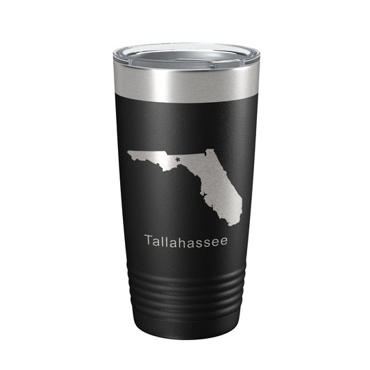 Tallahassee Home Star Tumbler Travel Mug Insulated Laser Engraved Coffee Cup Florida 20 oz-0
