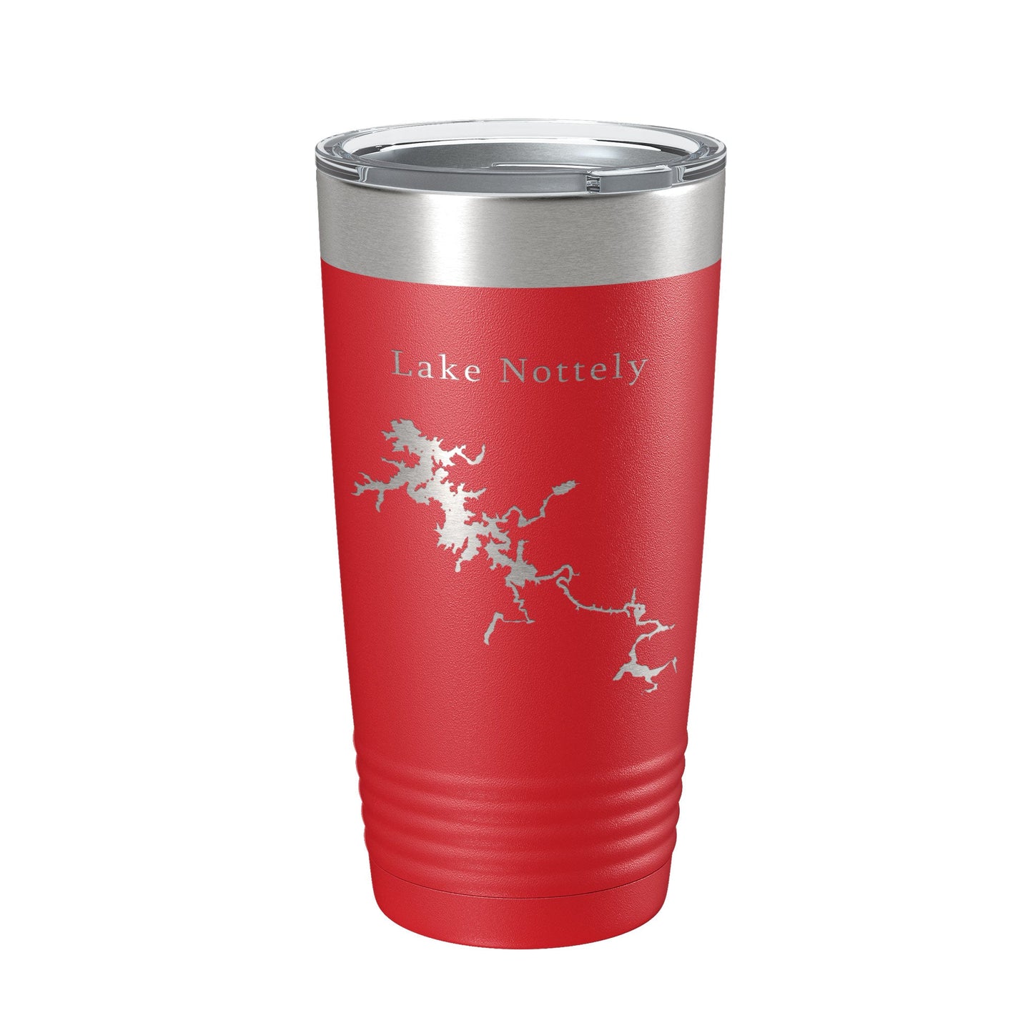 Lake Nottely Map Tumbler Travel Mug Insulated Laser Engraved Coffee Cup River Georgia 20 oz-10