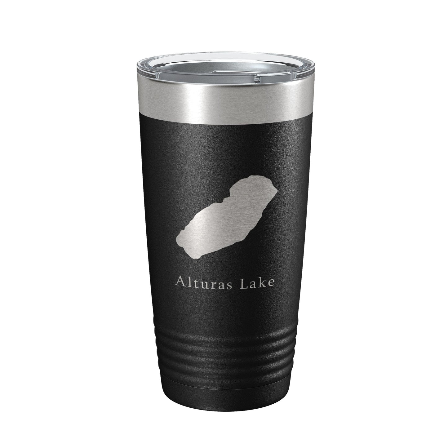 Alturas Lake Map Tumbler Travel Mug Insulated Laser Engraved Coffee Cup Idaho 20 oz-5