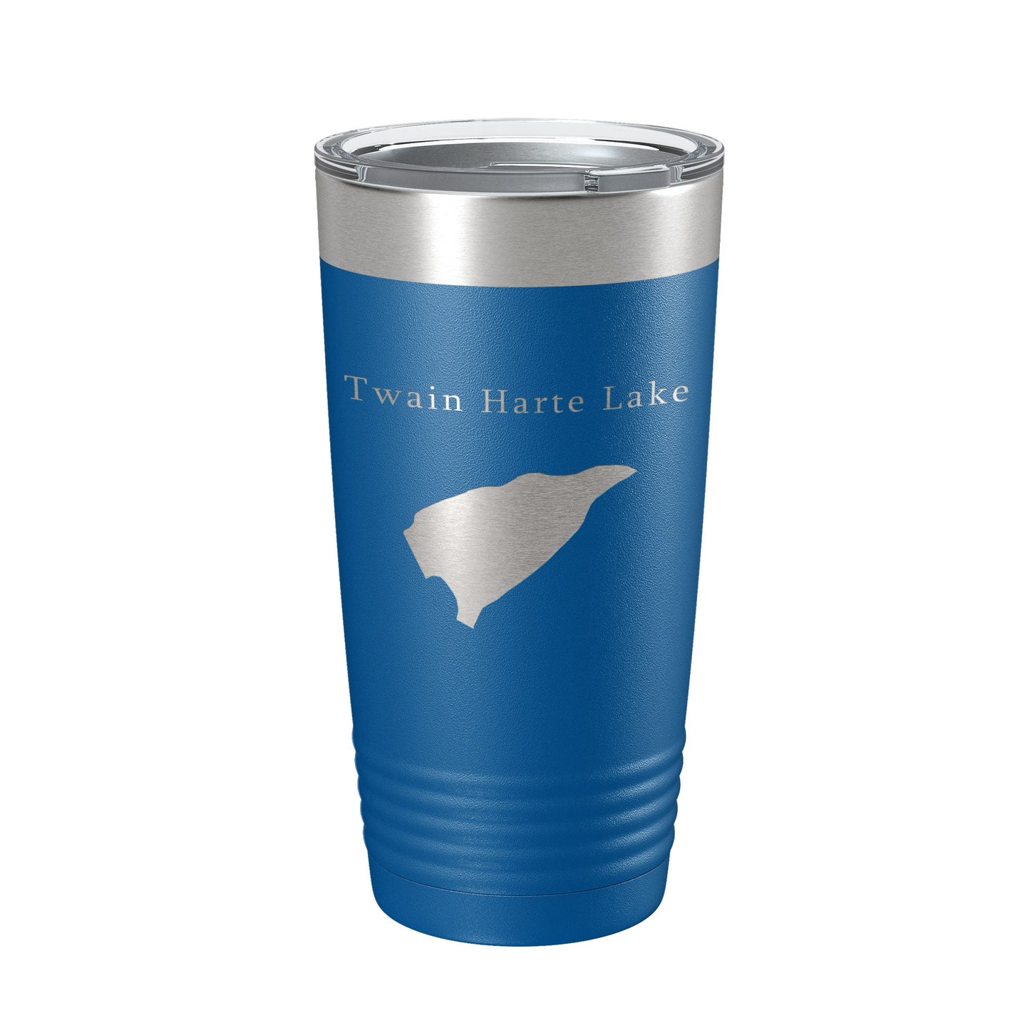 Twain Harte Lake Map Tumbler Travel Mug Insulated Laser Engraved Coffee Cup California 20 oz-6