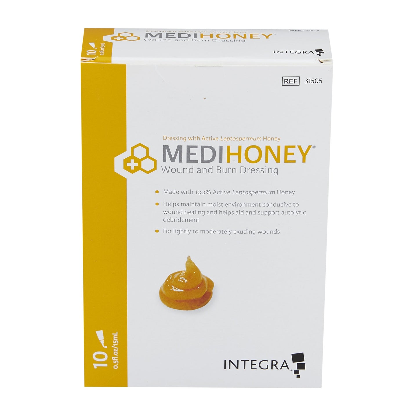 Honey Wound and Burn Dressing MEDIHONEY® 0.5 oz. Paste Sterile