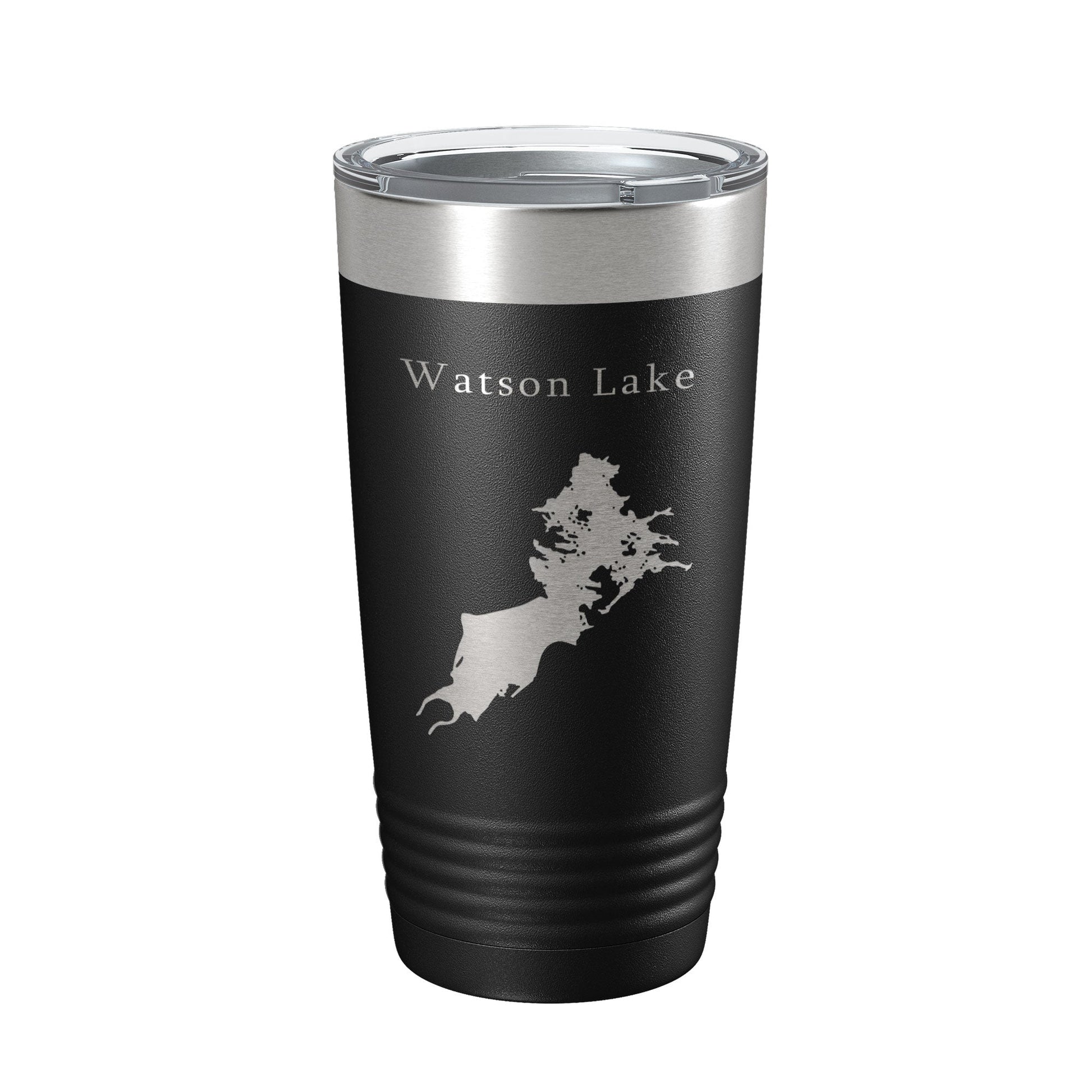 Watson Lake Map Tumbler Travel Mug Insulated Laser Engraved Coffee Cup Arizona 20 oz-5