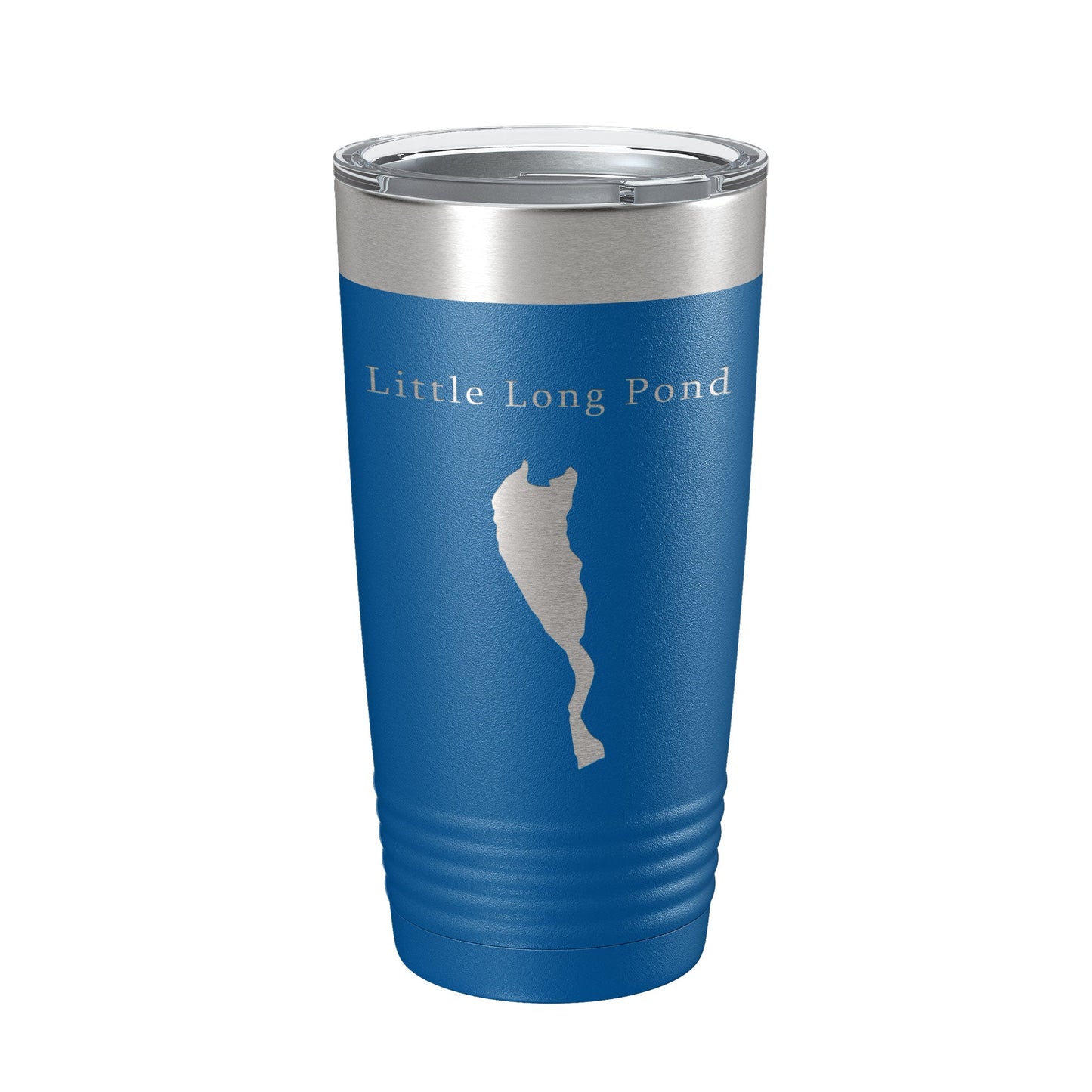 Little Long Pond Tumbler Lake Map Travel Mug Insulated Laser Engraved Coffee Cup Acadia Maine 20 oz-6