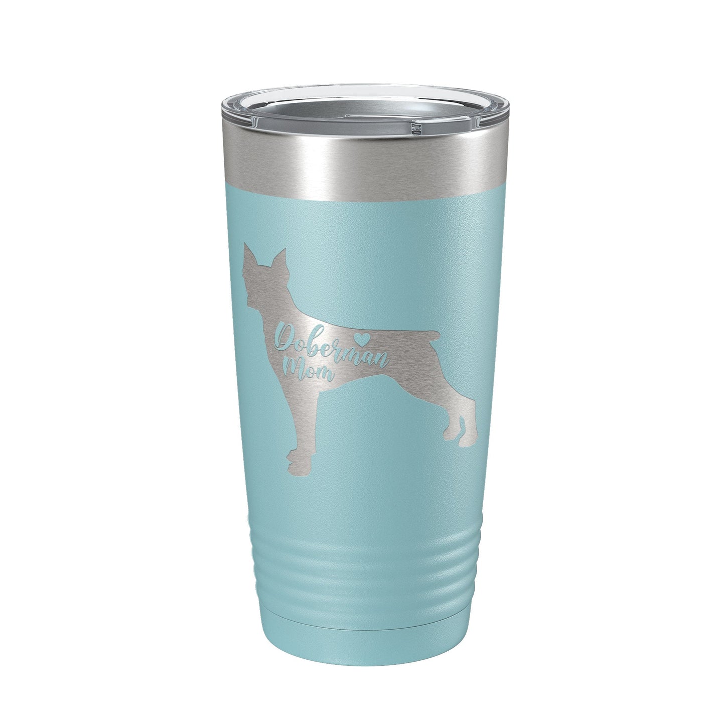 Doberman Mom Tumbler Dog Travel Mug Gift Insulated Laser Engraved Coffee Cup Dobe Dobie 20 oz-13