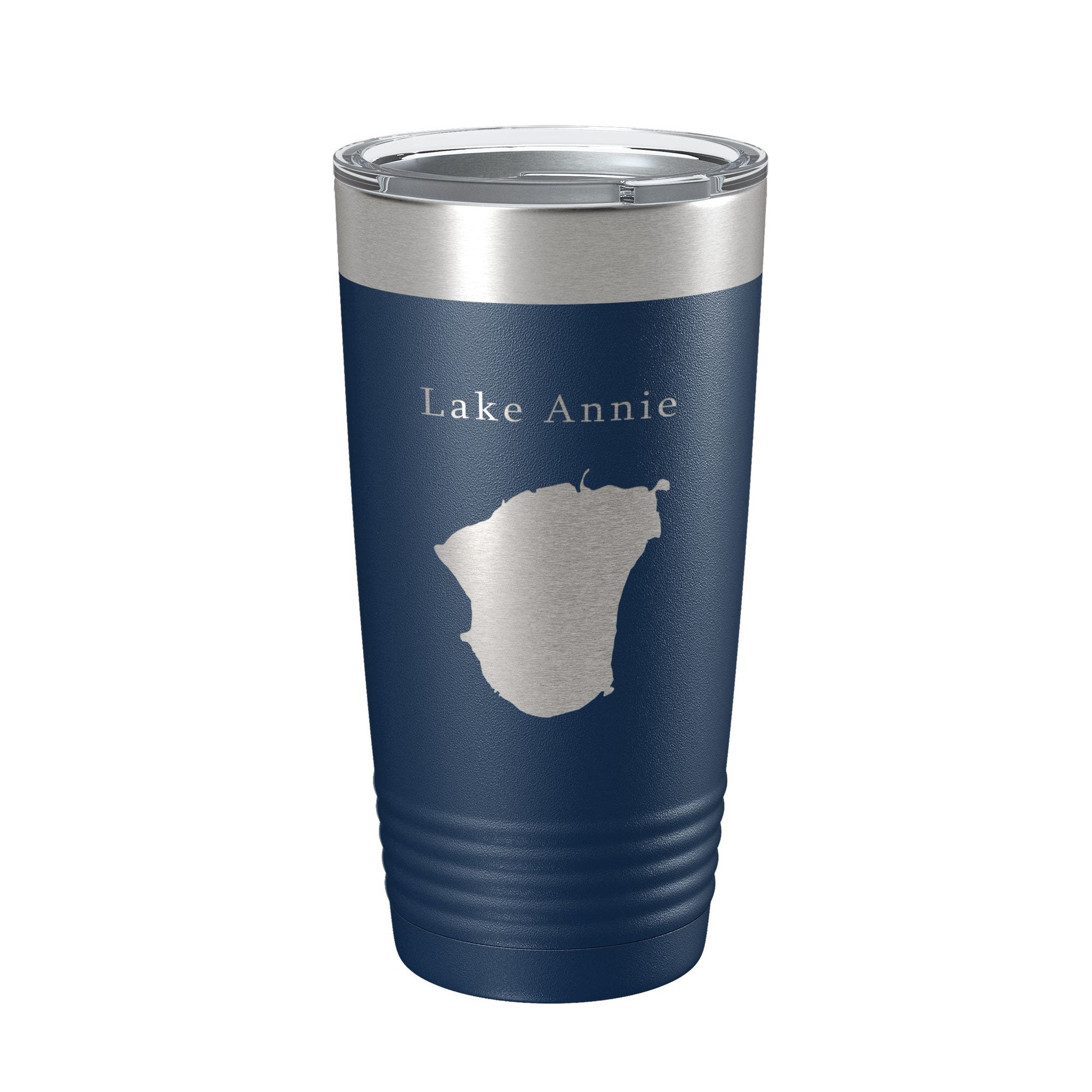 Lake Annie Map Tumbler Travel Mug Insulated Laser Engraved Coffee Cup Florida 20 oz-2