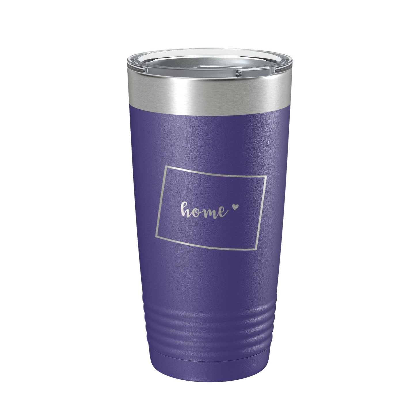 Wyoming Tumbler Home State Travel Mug Insulated Laser Engraved Map Coffee Cup 20 oz-15