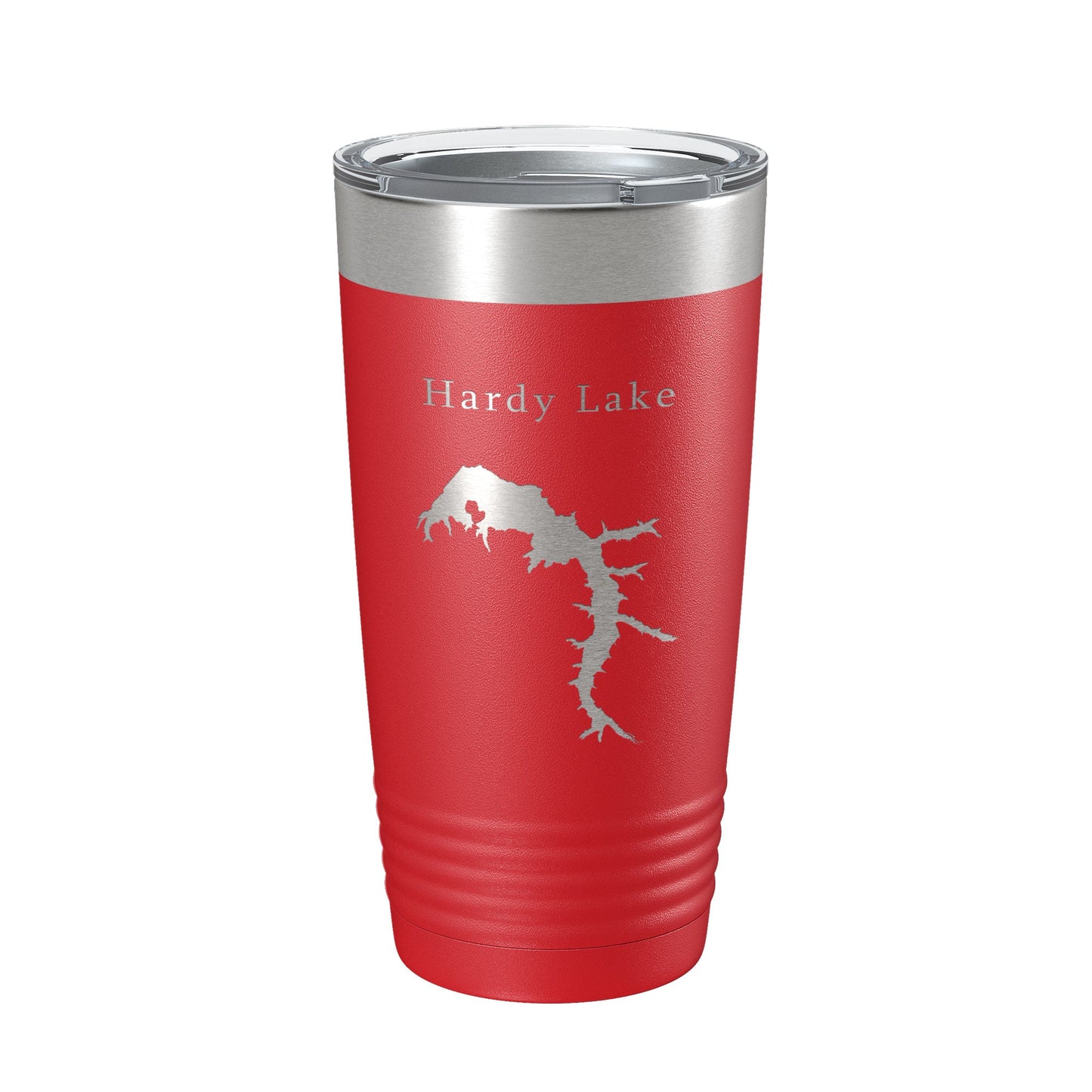 Hardy Lake Map Tumbler Travel Mug Insulated Laser Engraved Coffee Cup Indiana 20 oz-10