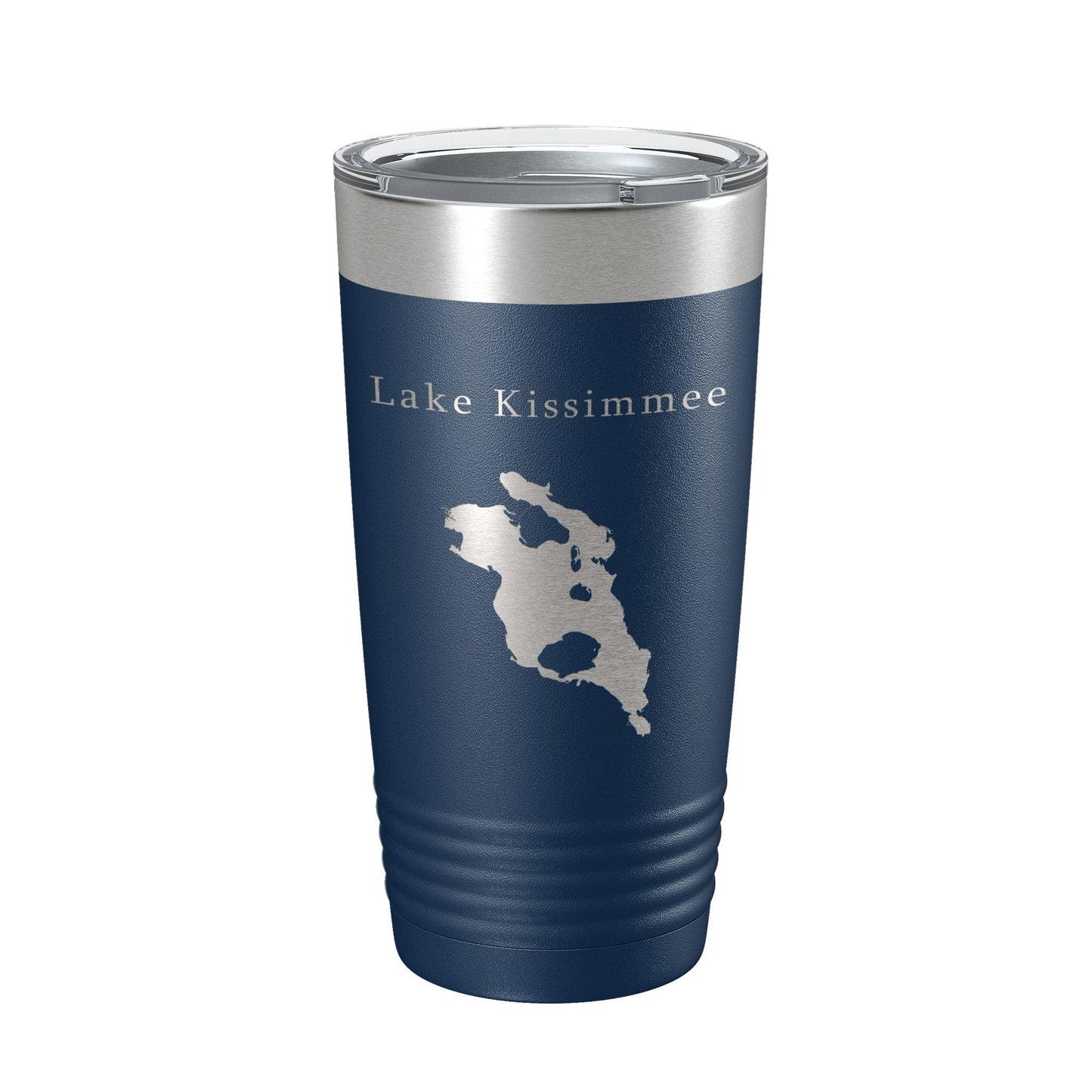 Lake Kissimmee Map Tumbler Travel Mug Insulated Laser Engraved Coffee Cup Florida 20 oz-2