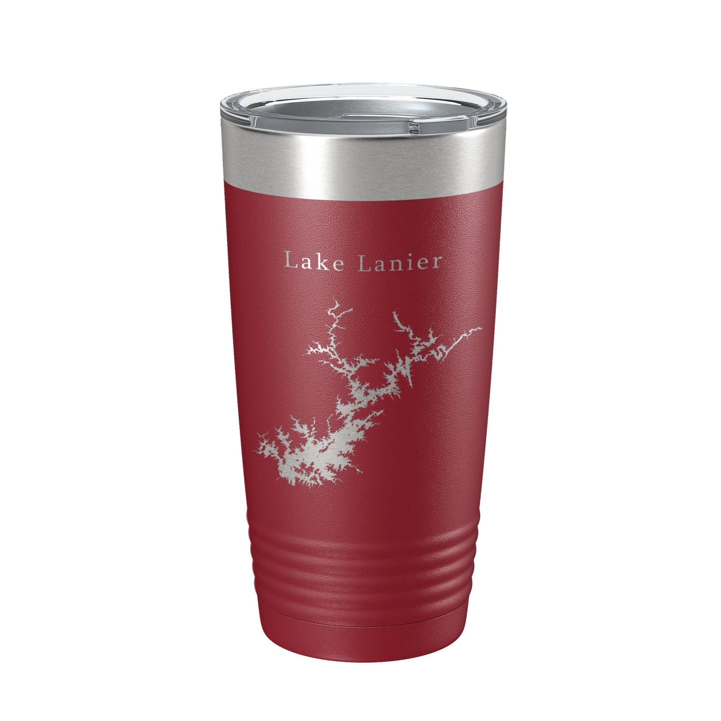 Lake Lanier Map Tumbler Travel Mug Insulated Laser Engraved Coffee Cup Sidney Georgia 20 oz-18