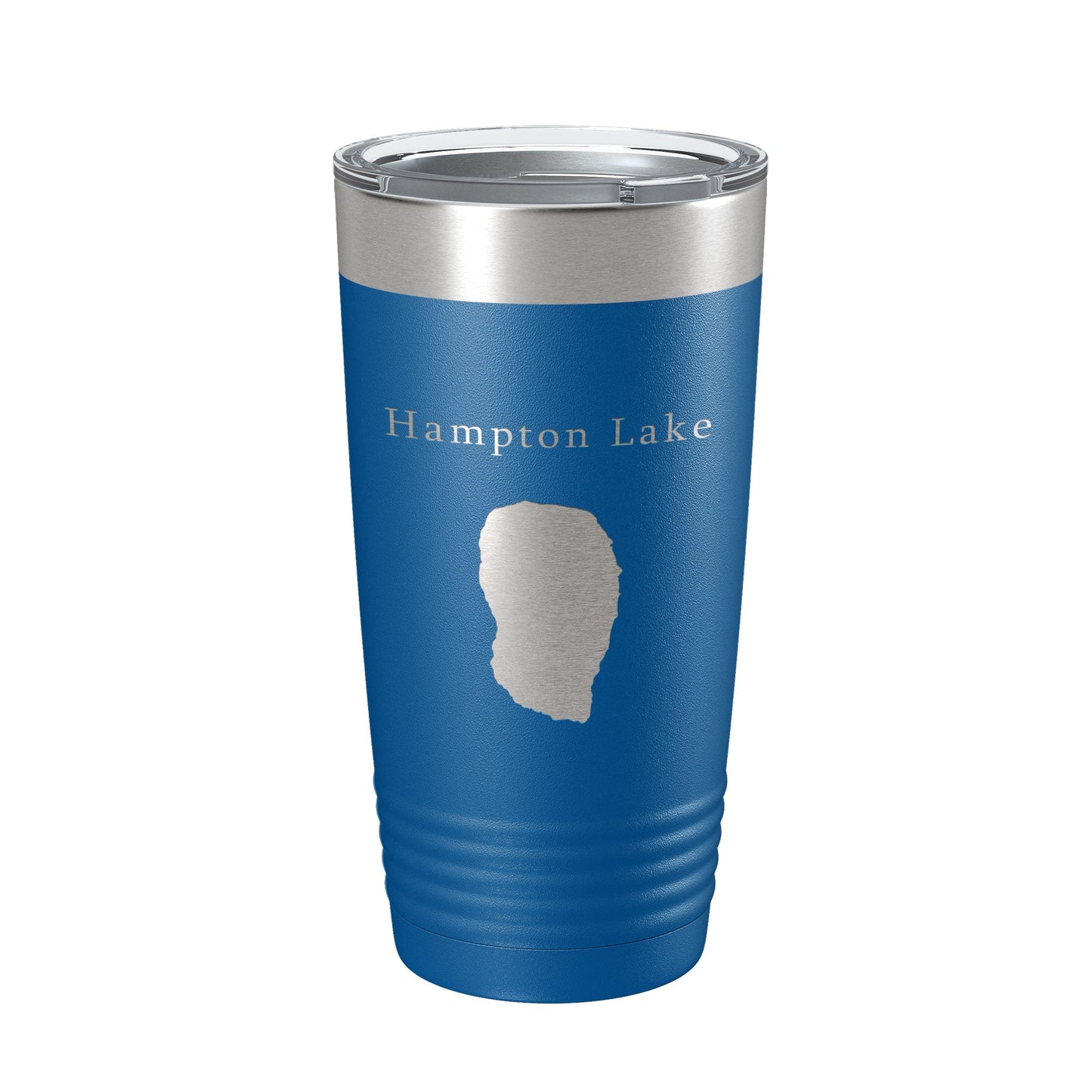 Hampton Lake Map Tumbler Travel Mug Insulated Laser Engraved Coffee Cup Florida 20 oz-6