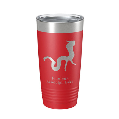 Jennings Randolph Lake Map Tumbler Travel Mug Insulated Laser Engraved Coffee Cup Maryland 20 oz-10